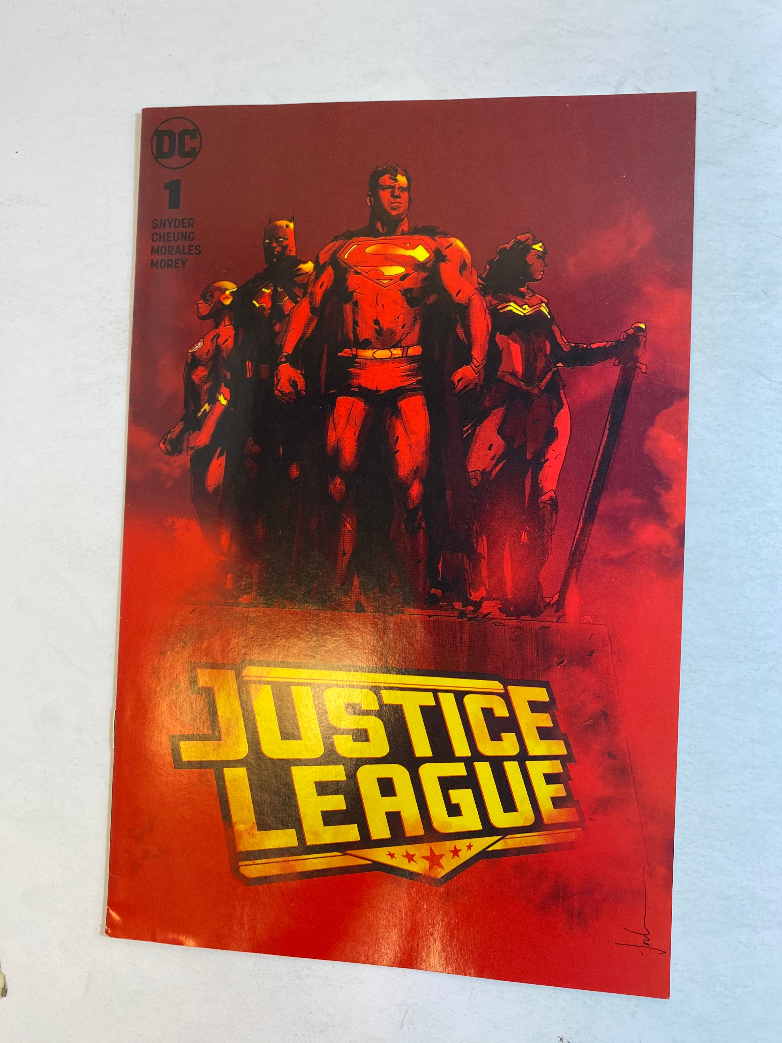 Lot of 3 Justice League #1 2018 DC Jock Cover Variants