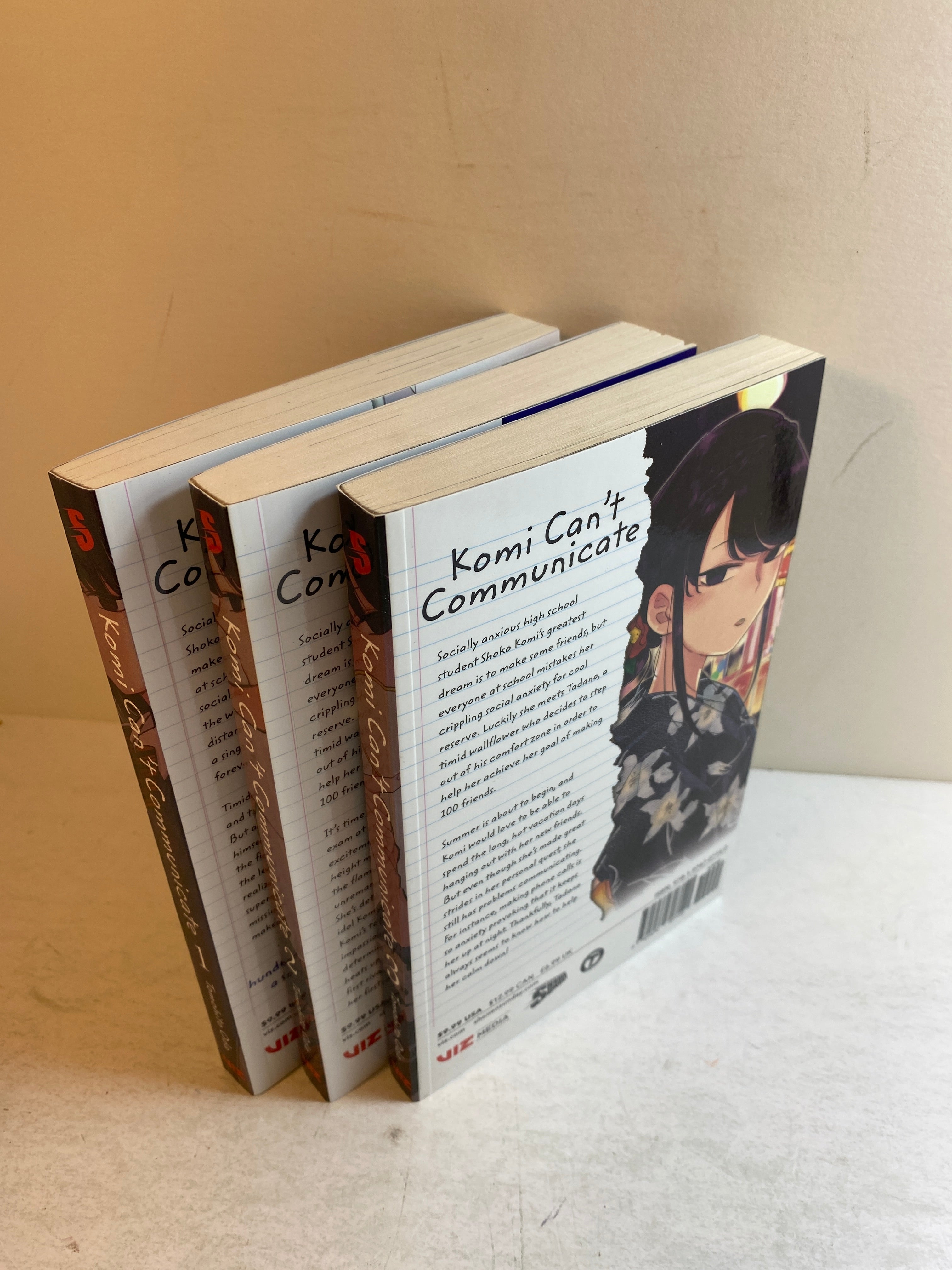 Lot of 3 Komi Can't Communicate Manga 2020
