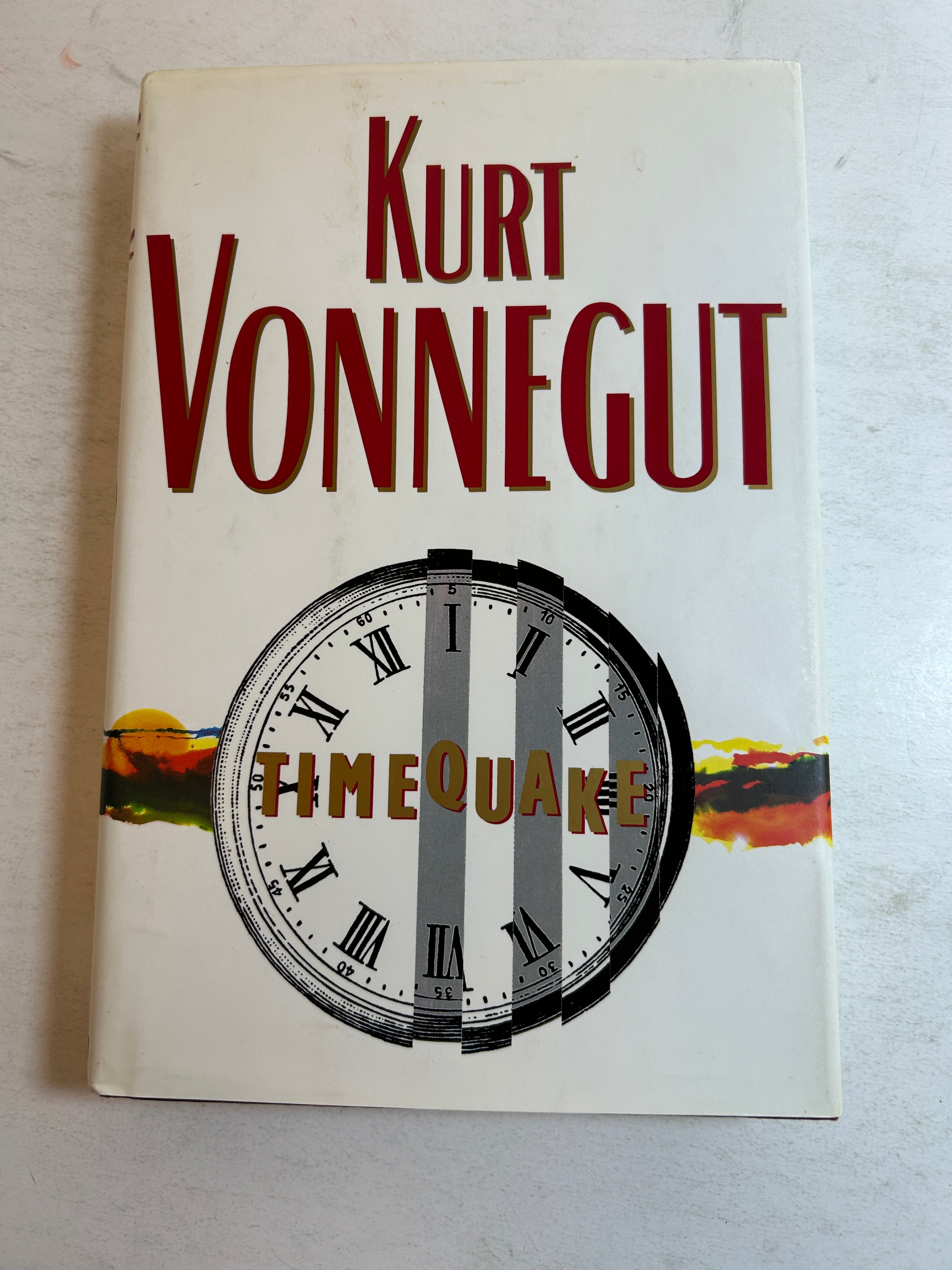 Lot of 3 Kurt Vonnegut Novels-Slaughterhouse-Five (SC), Timequake & Hocus Pocus HC
