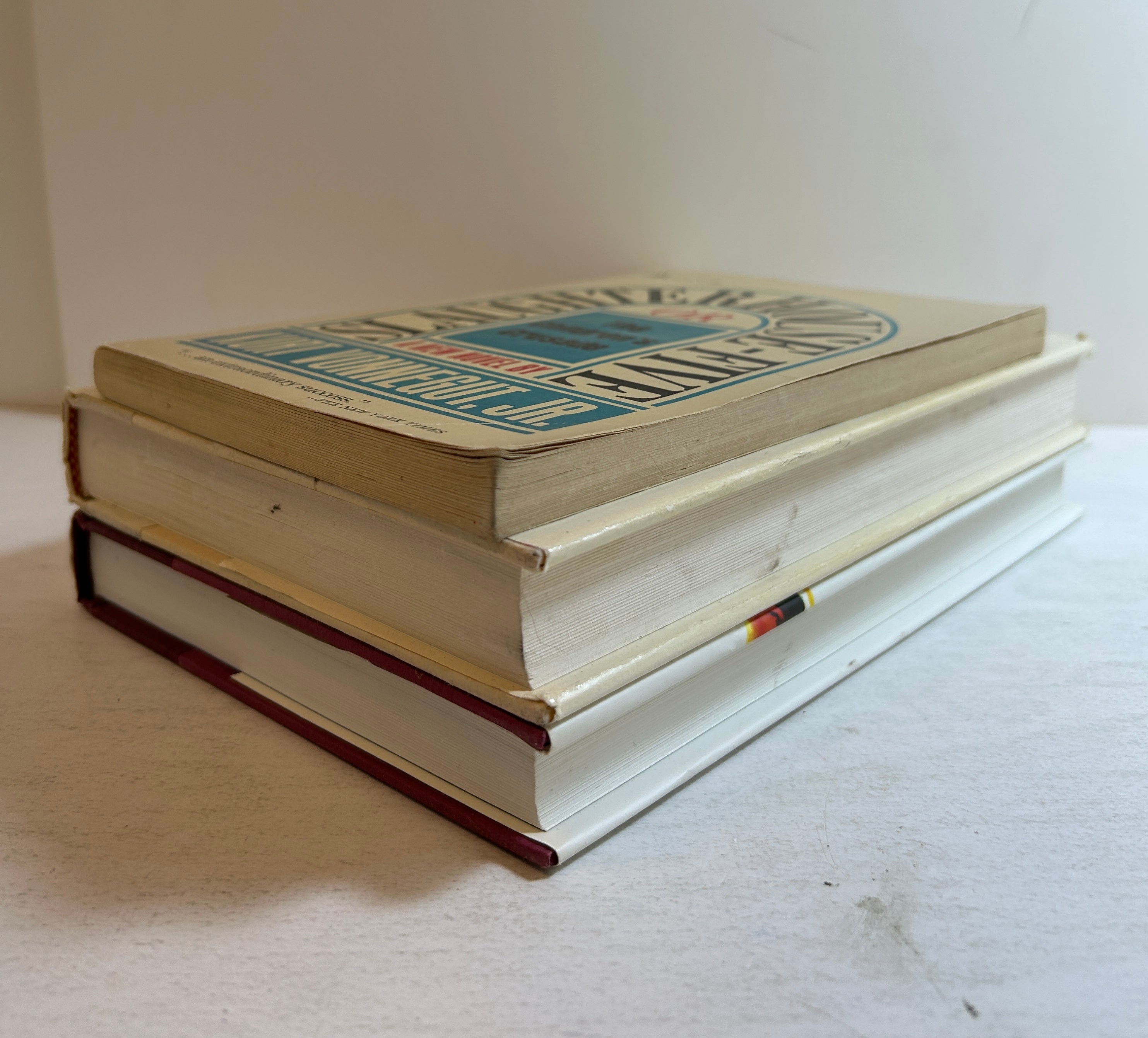 Lot of 3 Kurt Vonnegut Novels-Slaughterhouse-Five (SC), Timequake & Hocus Pocus HC