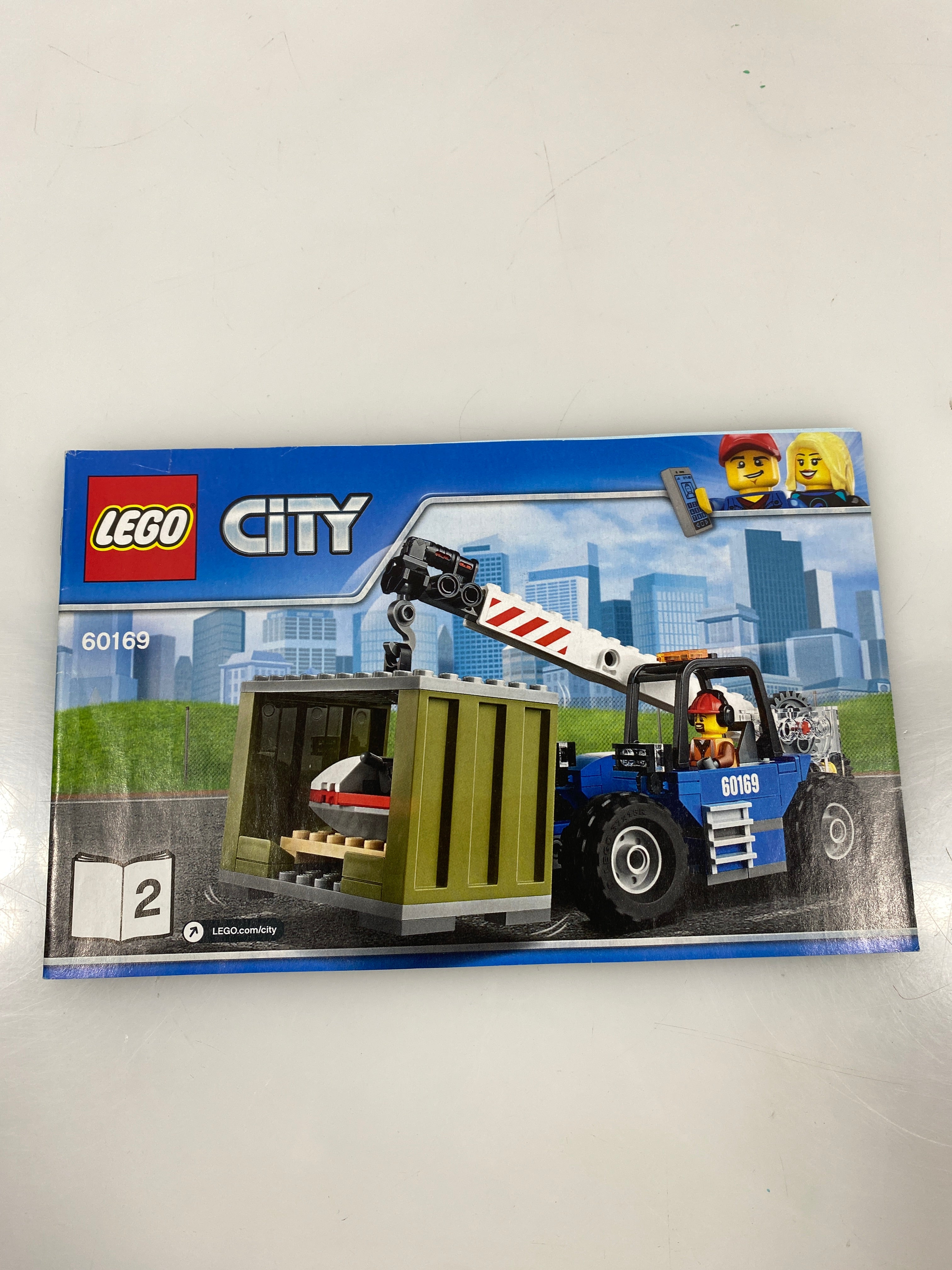 Lot of 3 Lego City Instruction Manuals
