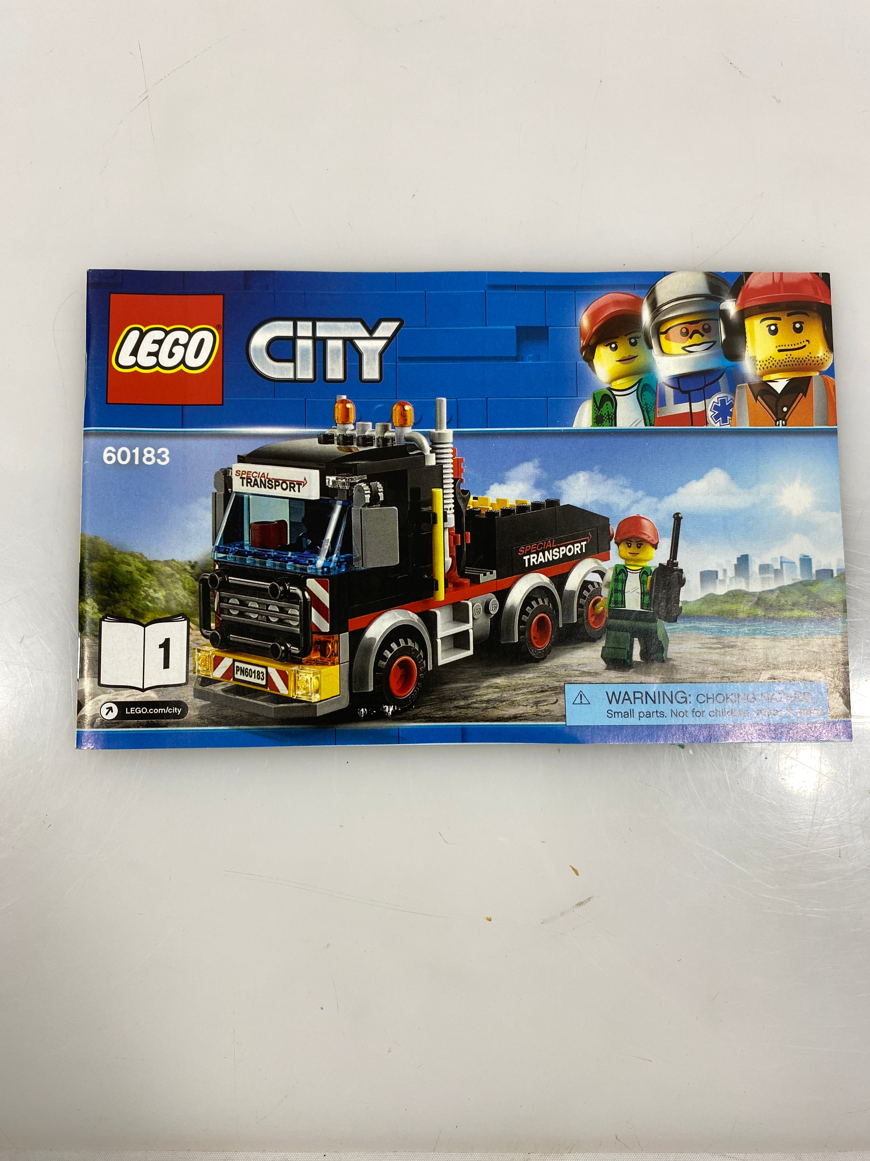 Lot of 3 Lego City Instruction Manuals