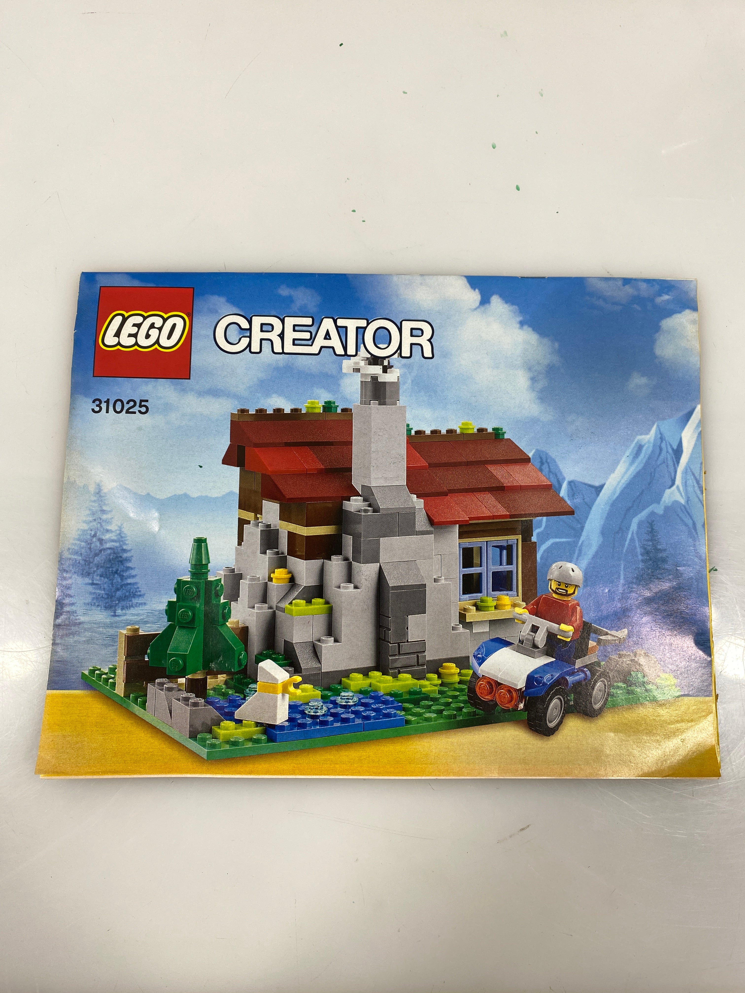 Lot of 3 Lego Instruction Manual Creator 3 in 1 set 31025