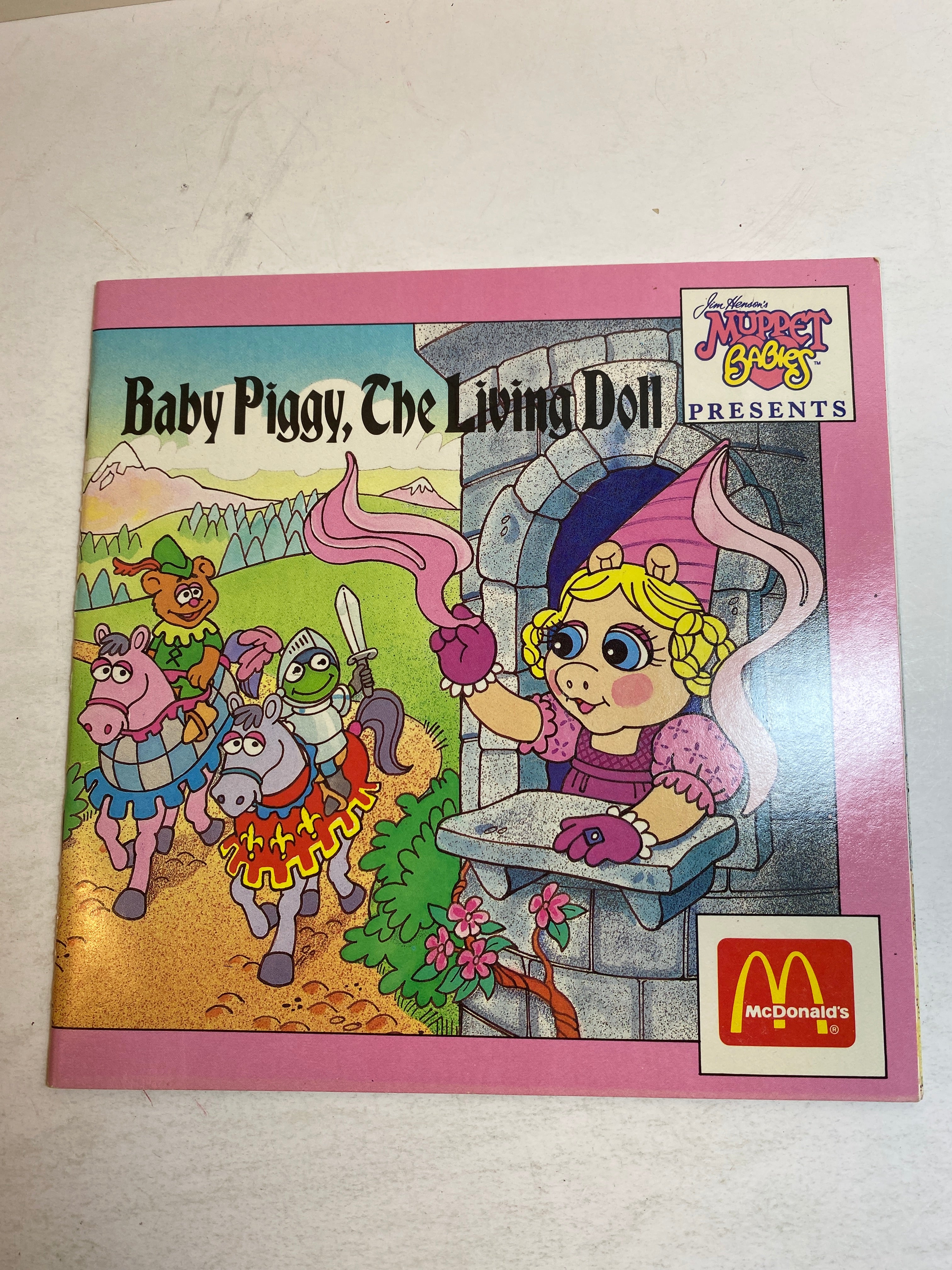 Lot of 3 McDonald's Children's Books Muppets Christmas Fievel 1985-1988