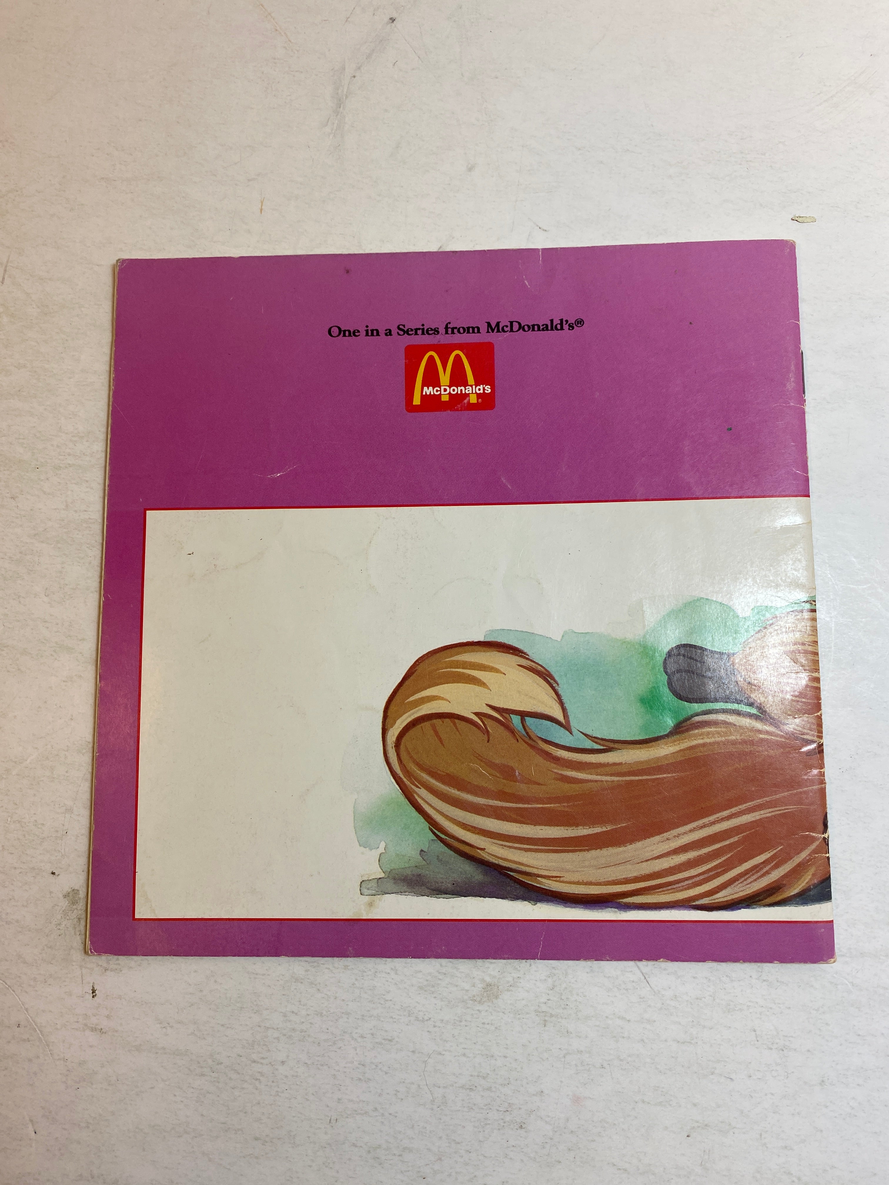 Lot of 3 McDonald's Children's Books Muppets Christmas Fievel 1985-1988