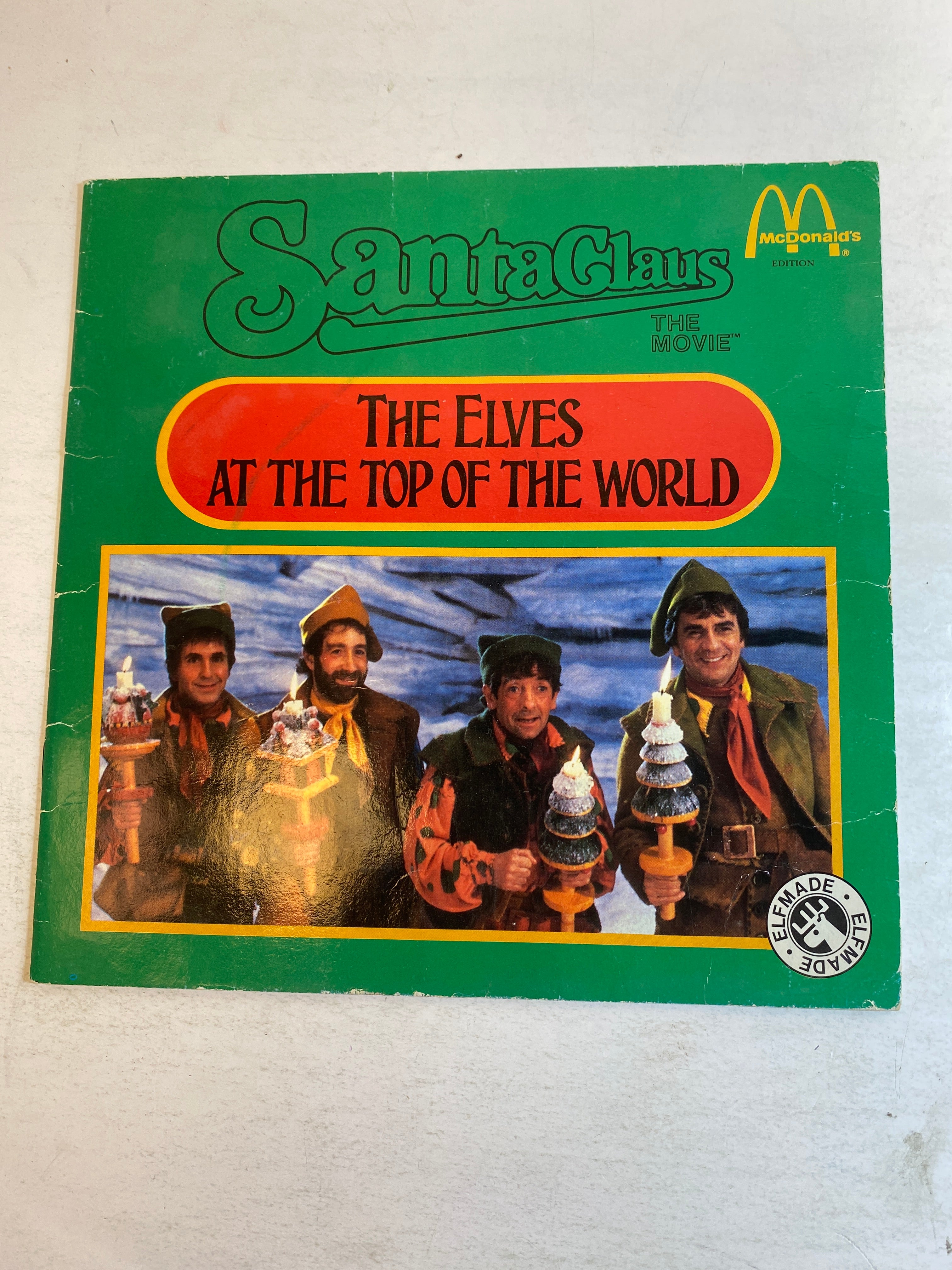 Lot of 3 McDonald's Children's Books Muppets Christmas Fievel 1985-1988