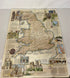 Lot of 3: Nat Geo Medieval England & Celtic Europe Maps/What is Stonehenge?