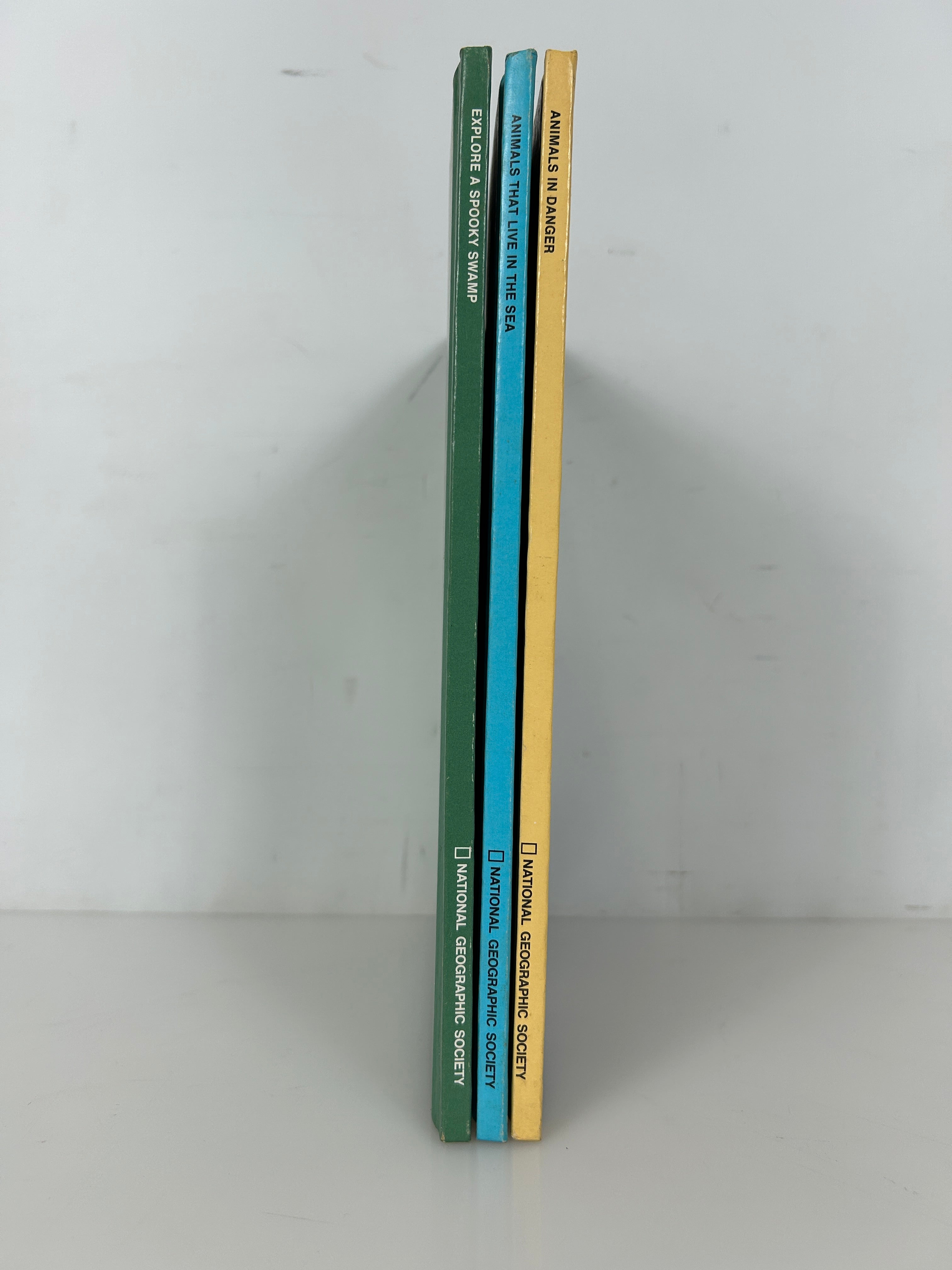 Lot of 3 National Geographic Books For Young Explorers 1978 HC