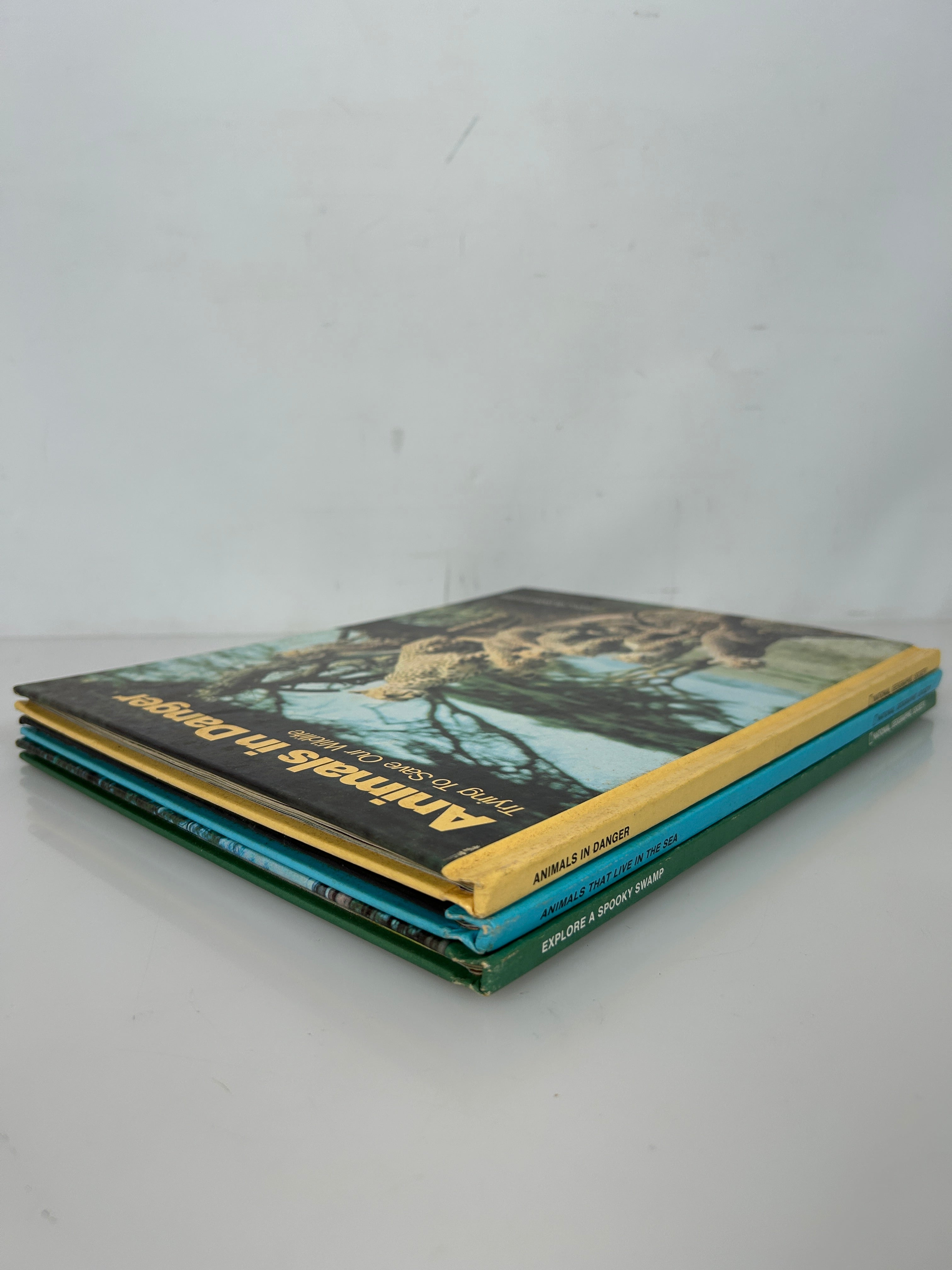 Lot of 3 National Geographic Books For Young Explorers 1978 HC