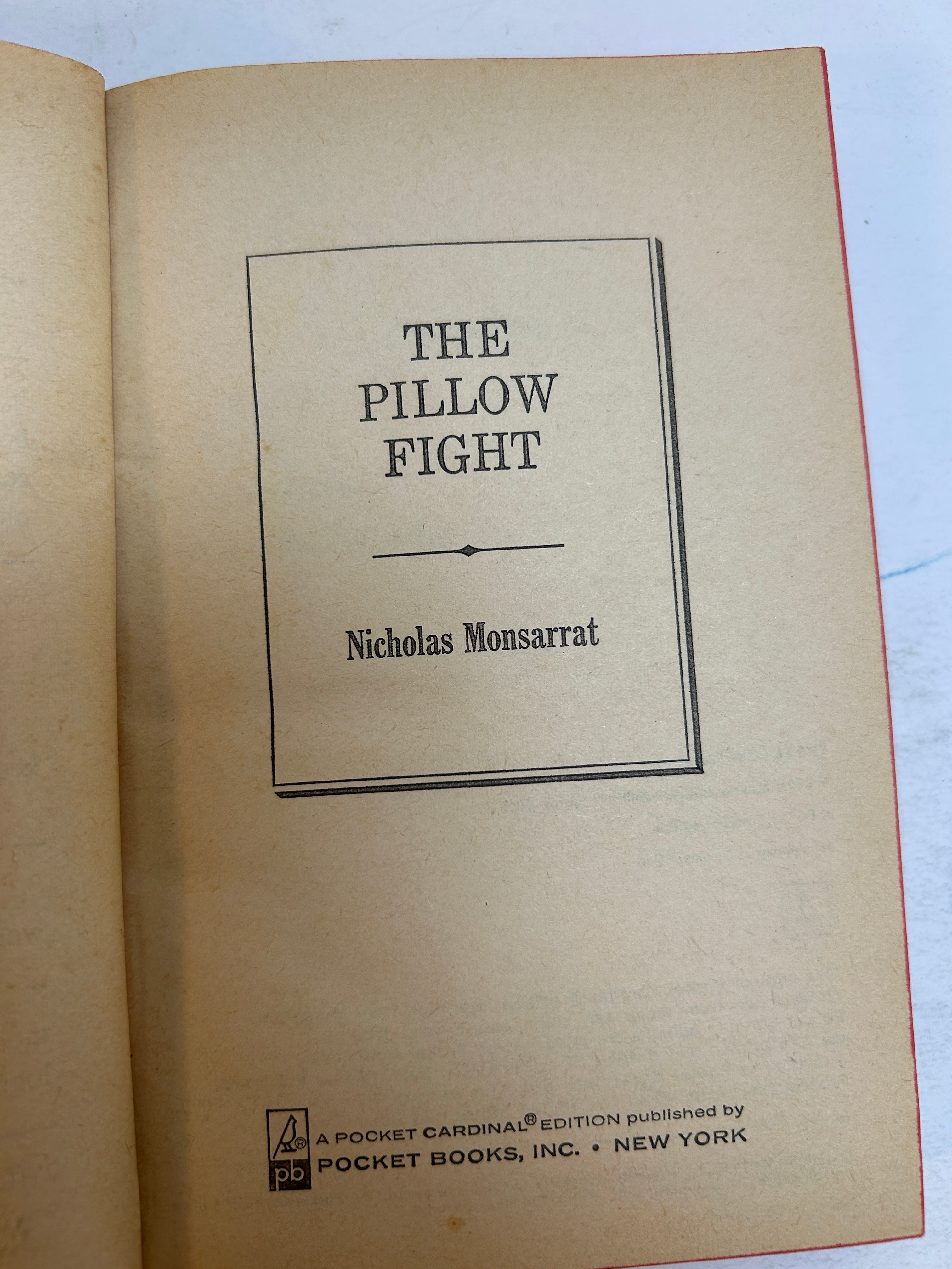 Lot of 3 Nicholas Monsarrat Novels Pocket Books 1965-1966 SC