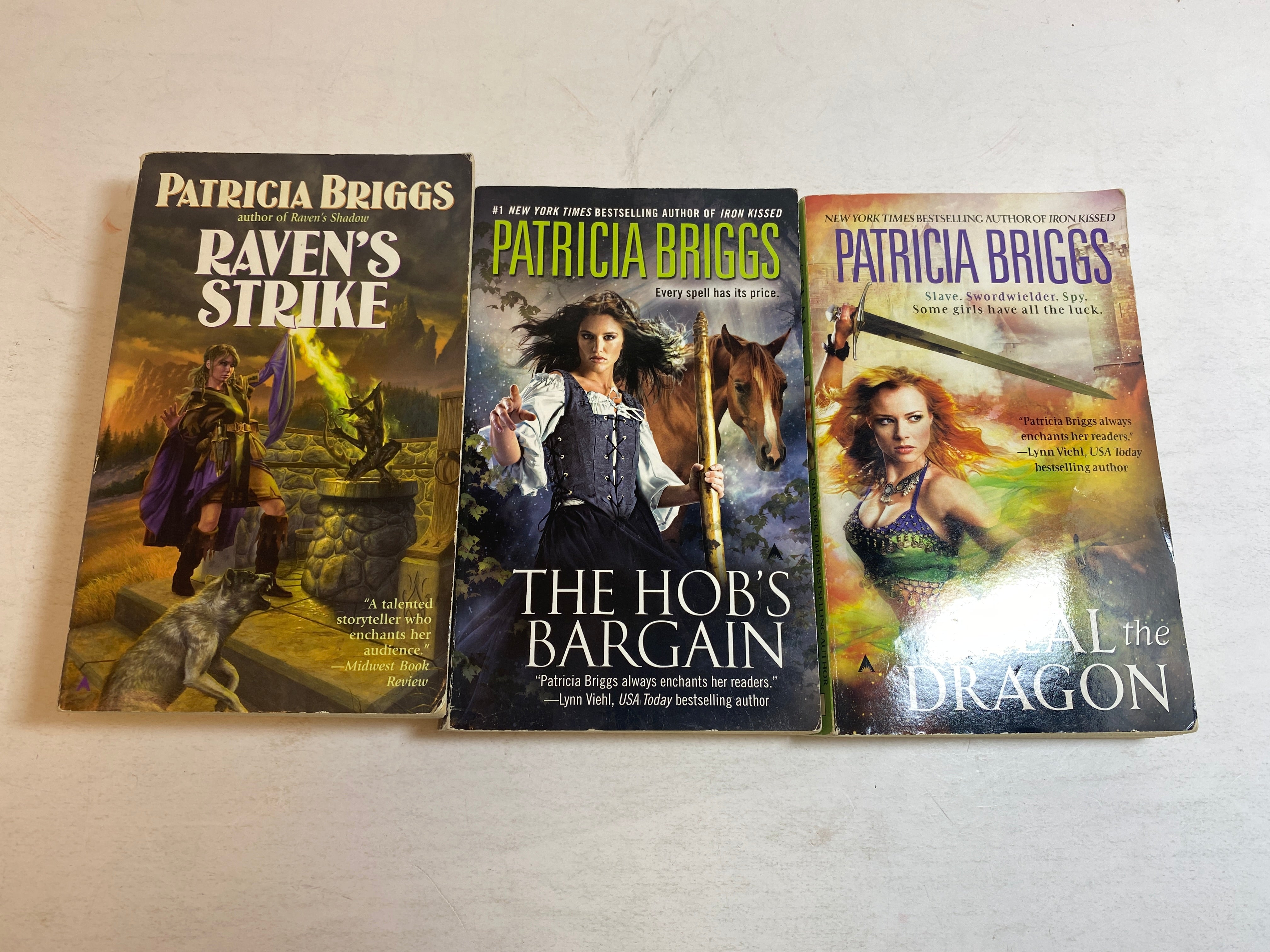 Lot of 3 Patricia Briggs Paperbacks 1995-2005