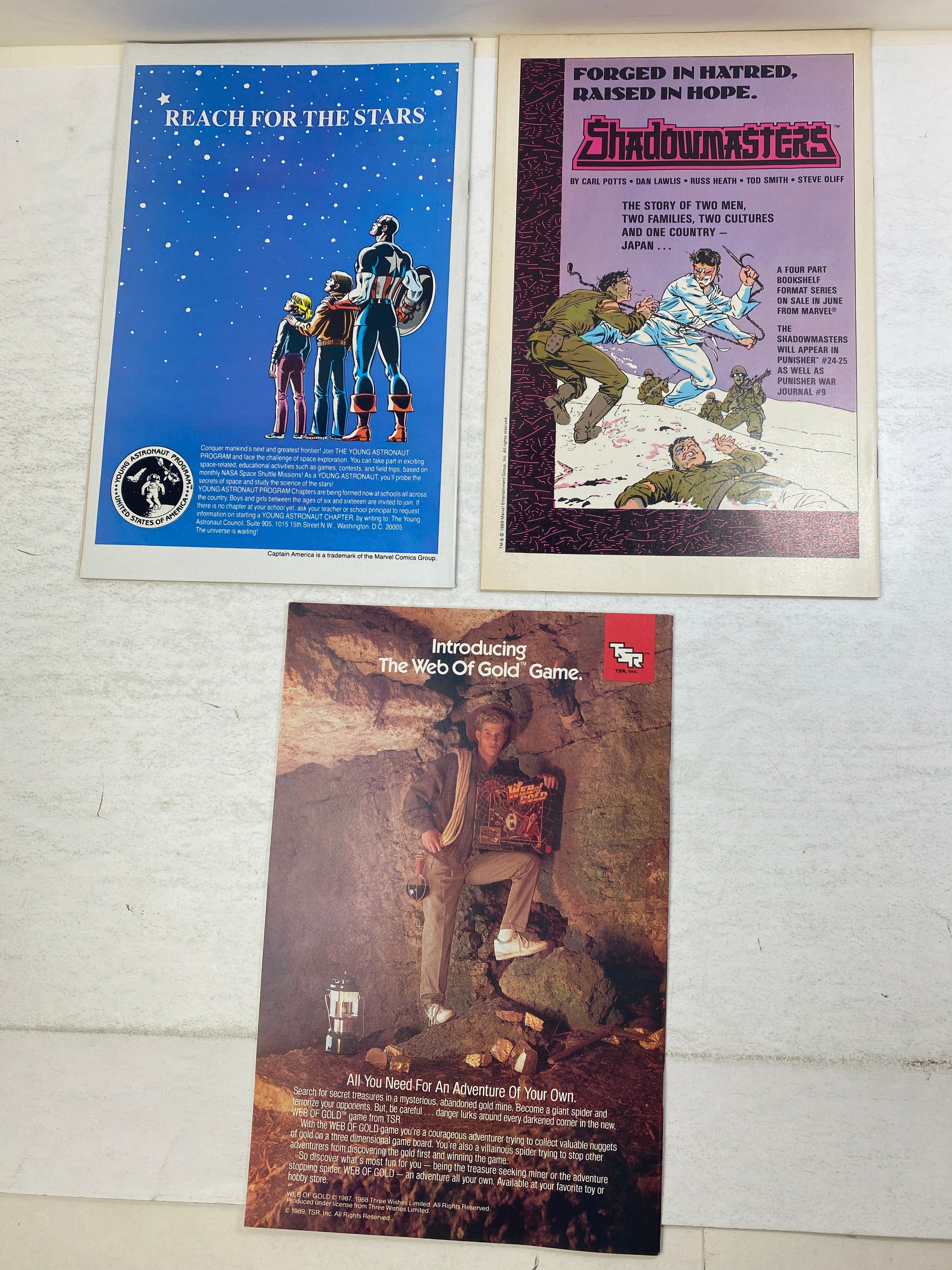 Lot of 3 Power Pack Marvel Comics 1985-1989