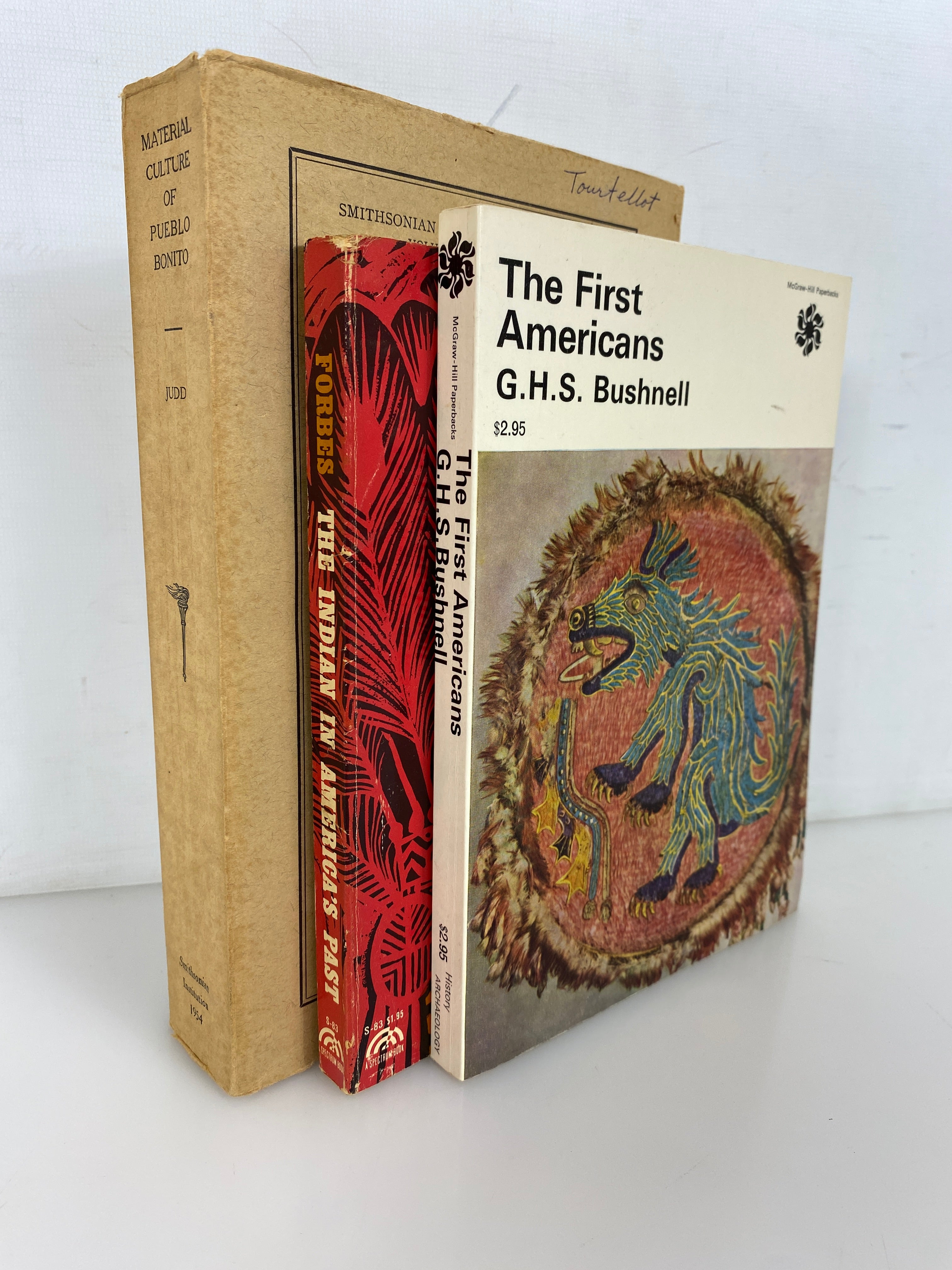 Lot of 3: Pueblo Bonito/Indian in America's Past/First Americans 1954-72 SC