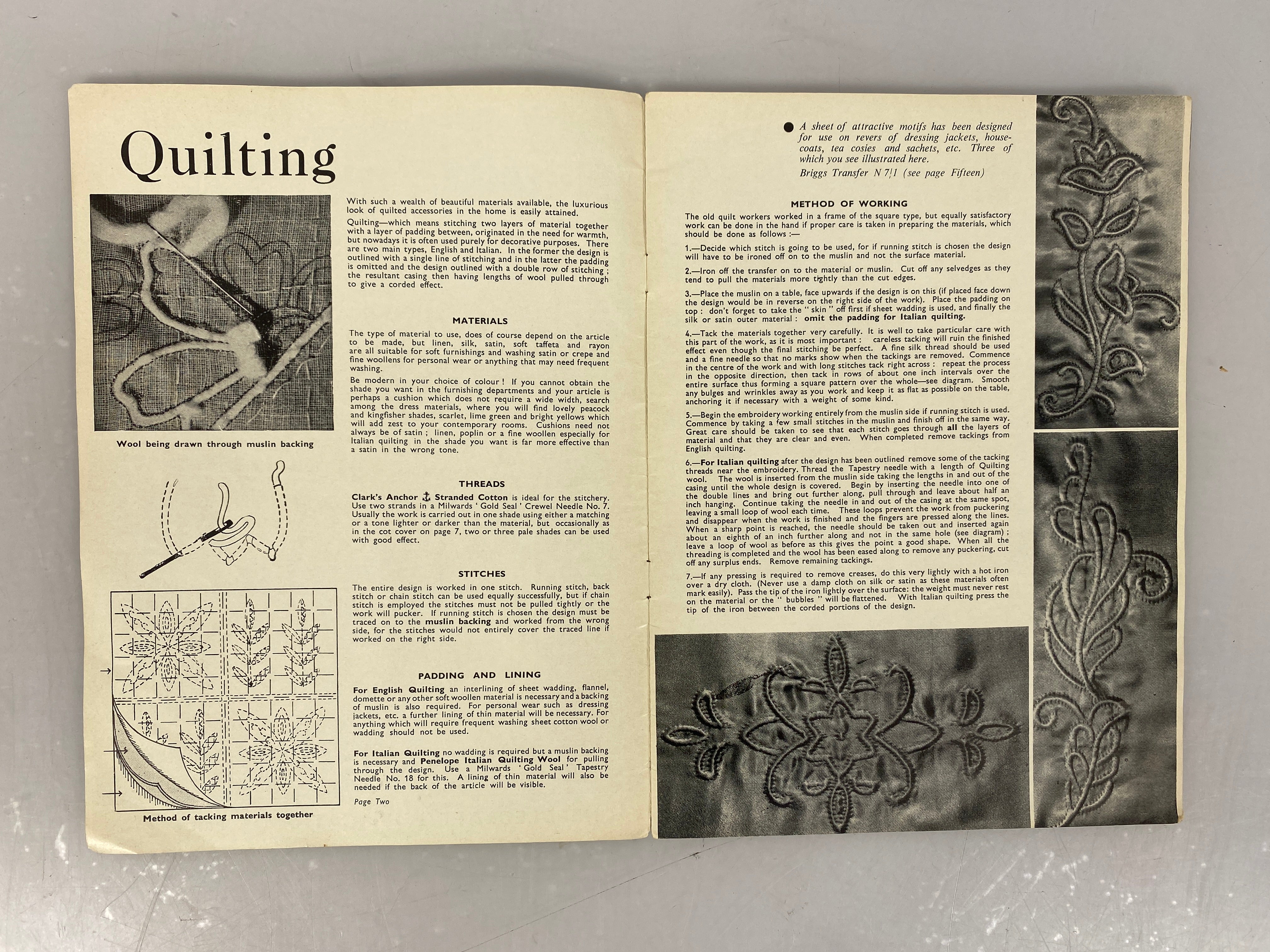 Lot of 3 Quilting by Penelope Vintage  Needlecraft Booklets
