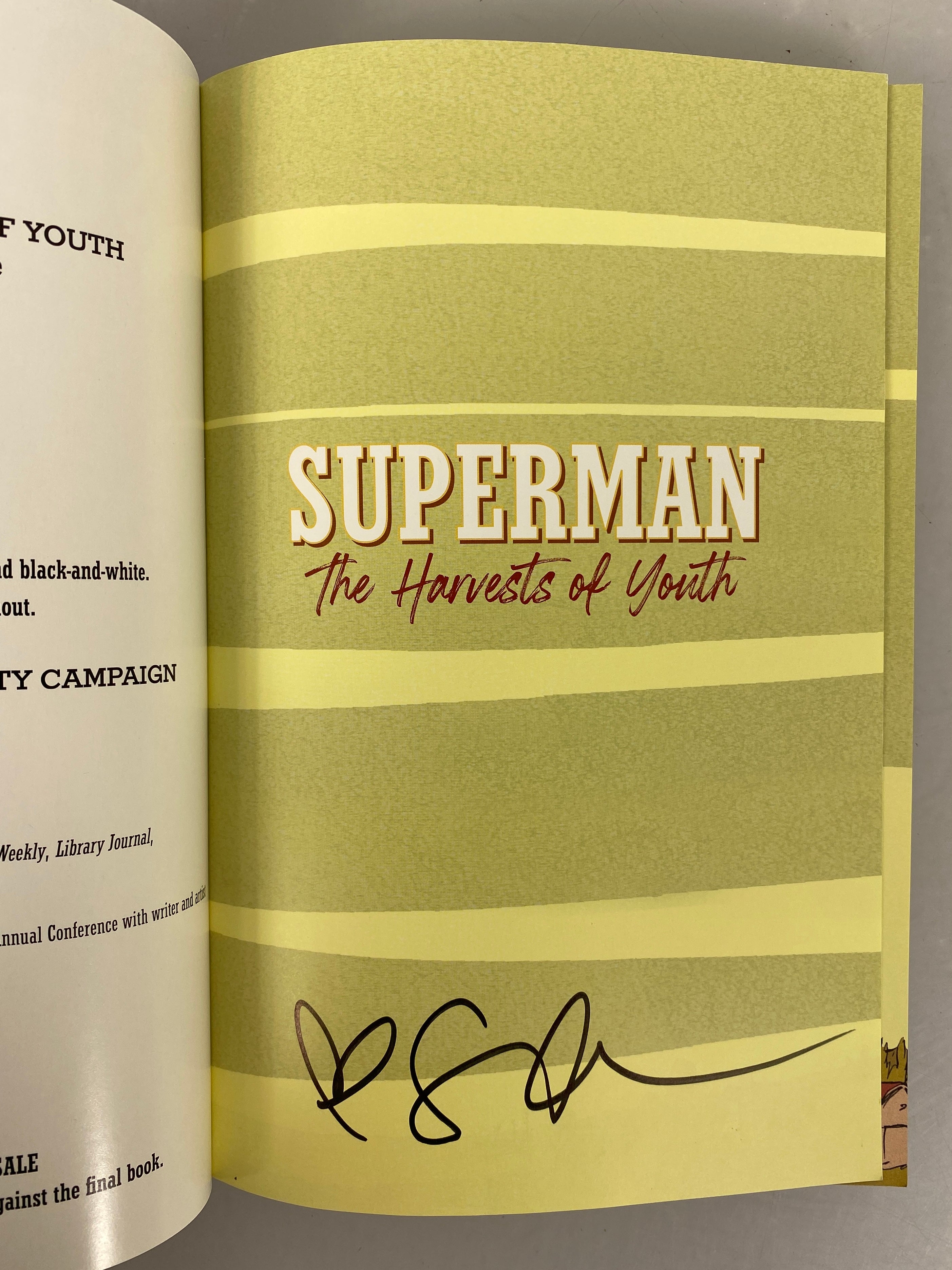 Lot of 3 Superman Graphic Novels: Death, Batman, Harvest of Youth SC