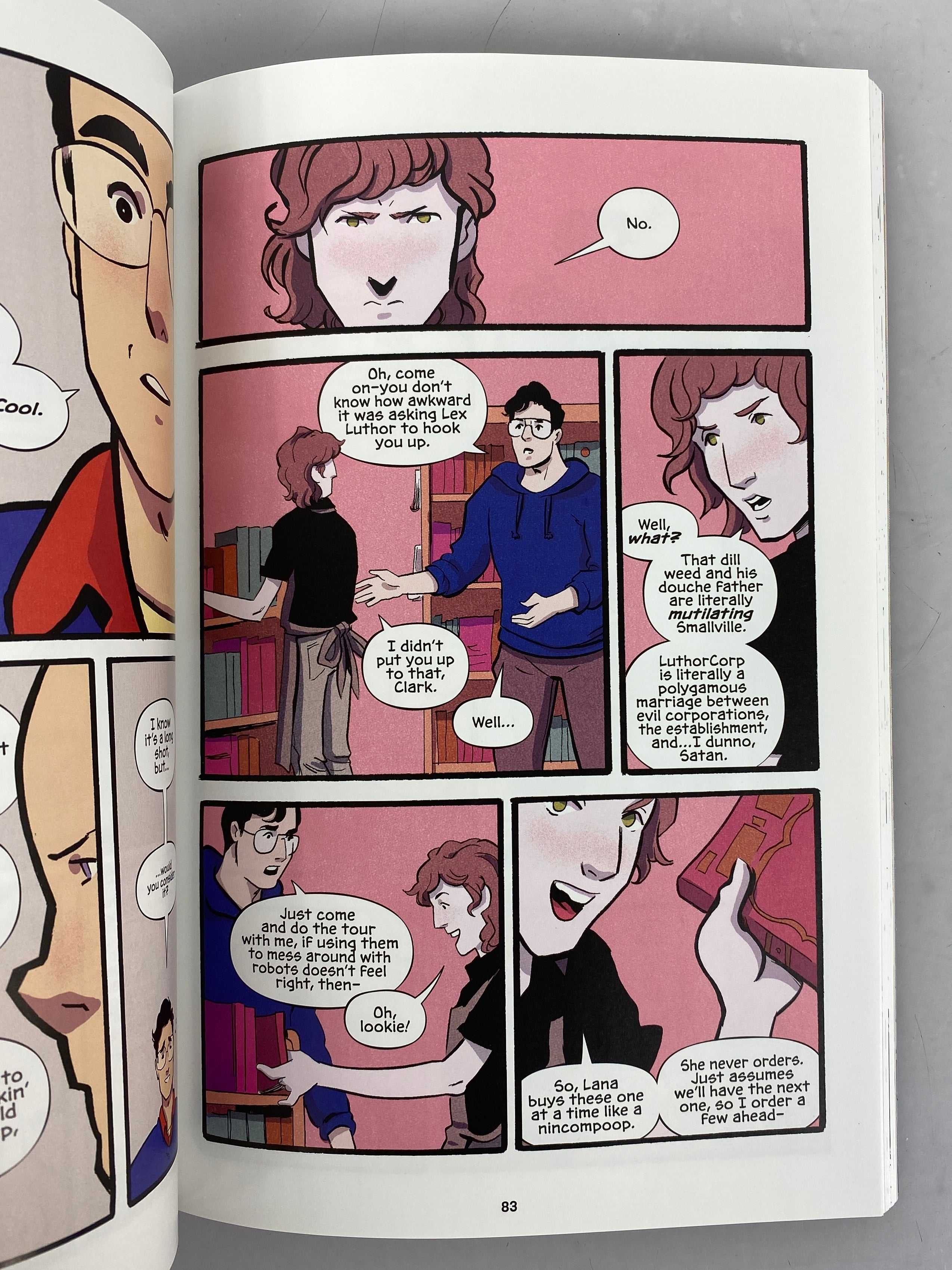 Lot of 3 Superman Graphic Novels: Death, Batman, Harvest of Youth SC