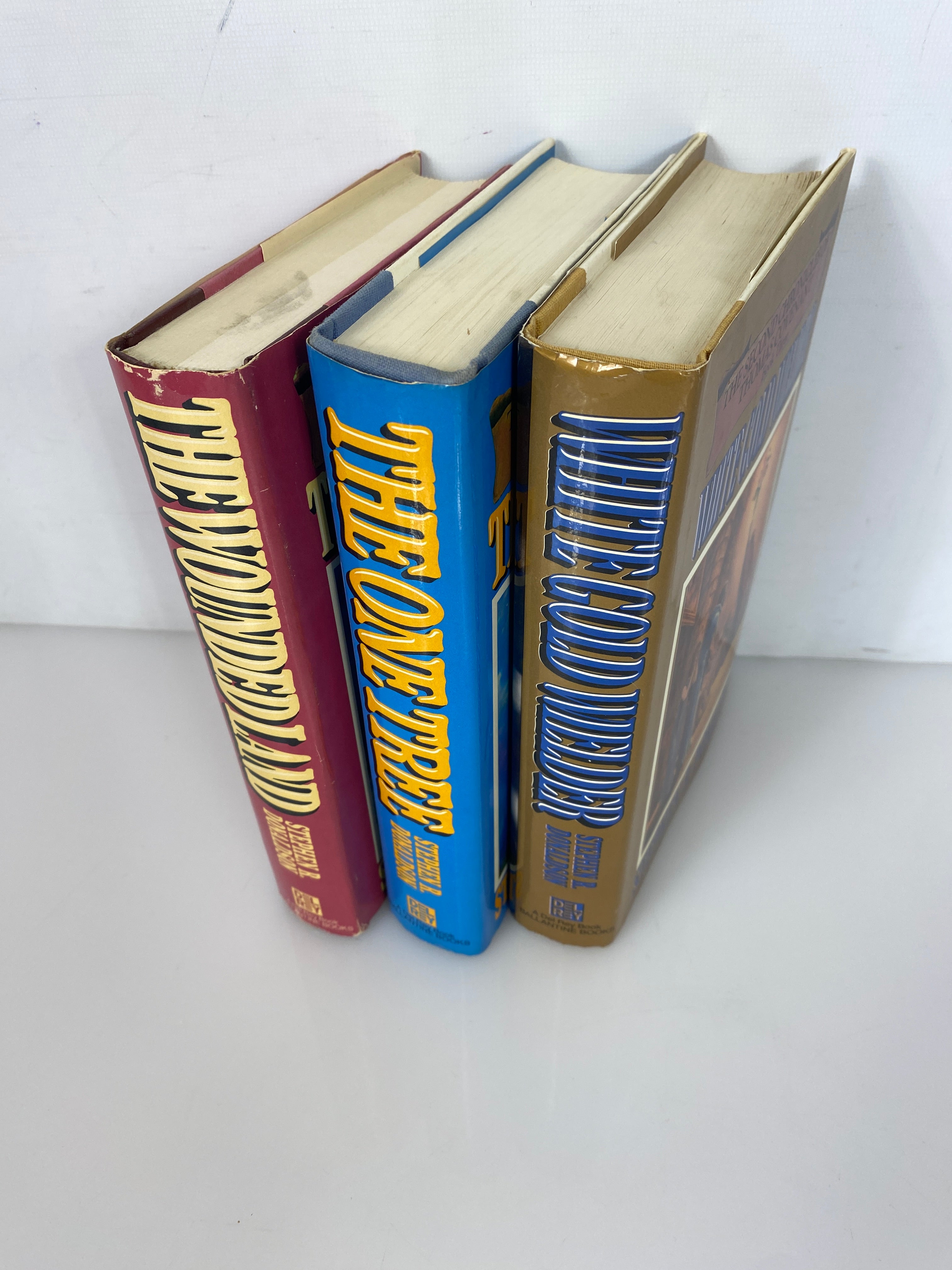 Lot of 3 Thomas Covenant Book Series Stephen Donaldson 1980-1983 HC
