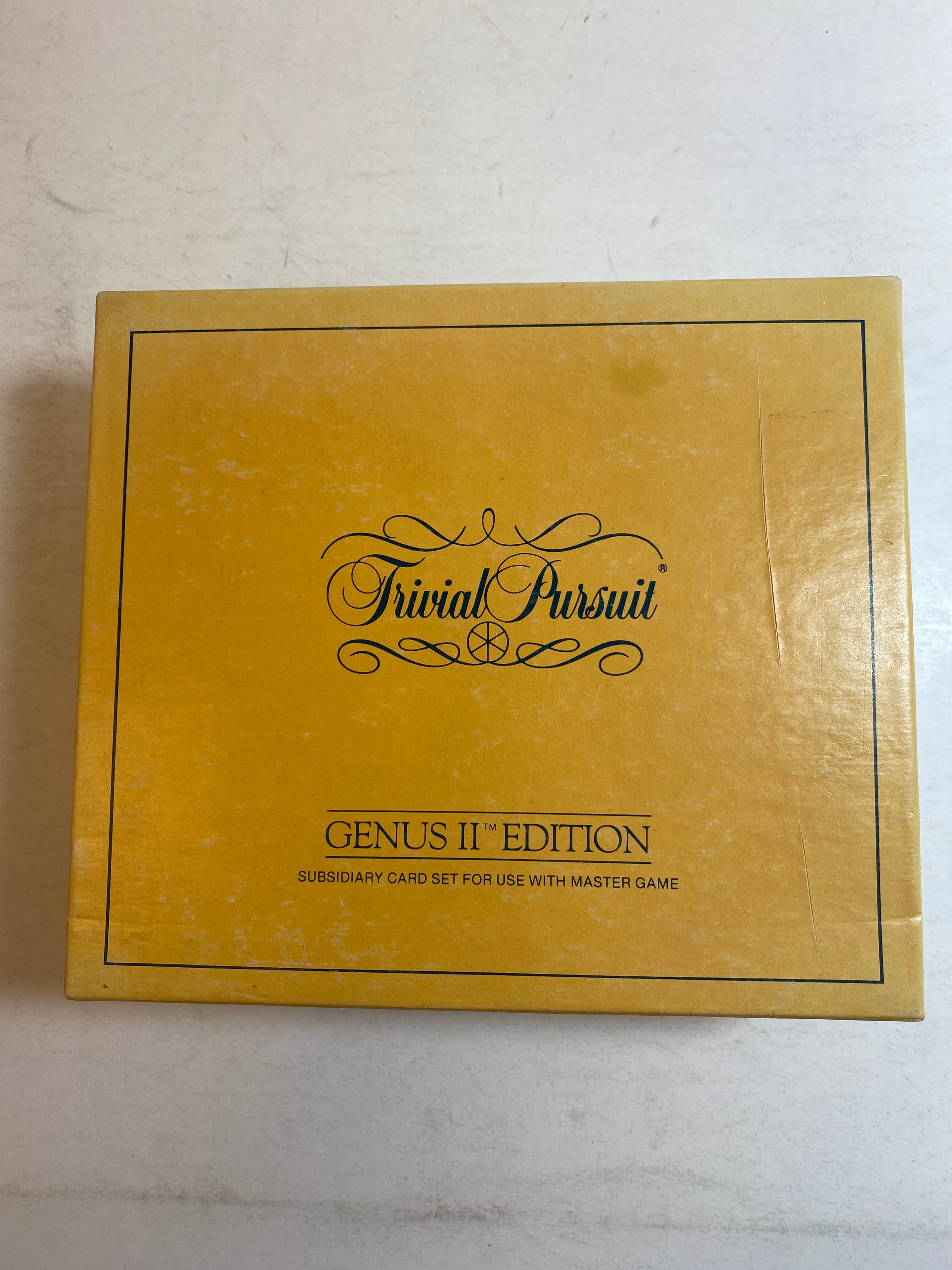 Lot of 3 Trivial Pursuit Genus, Genus II, Baby Boomer Edition 1981-1984