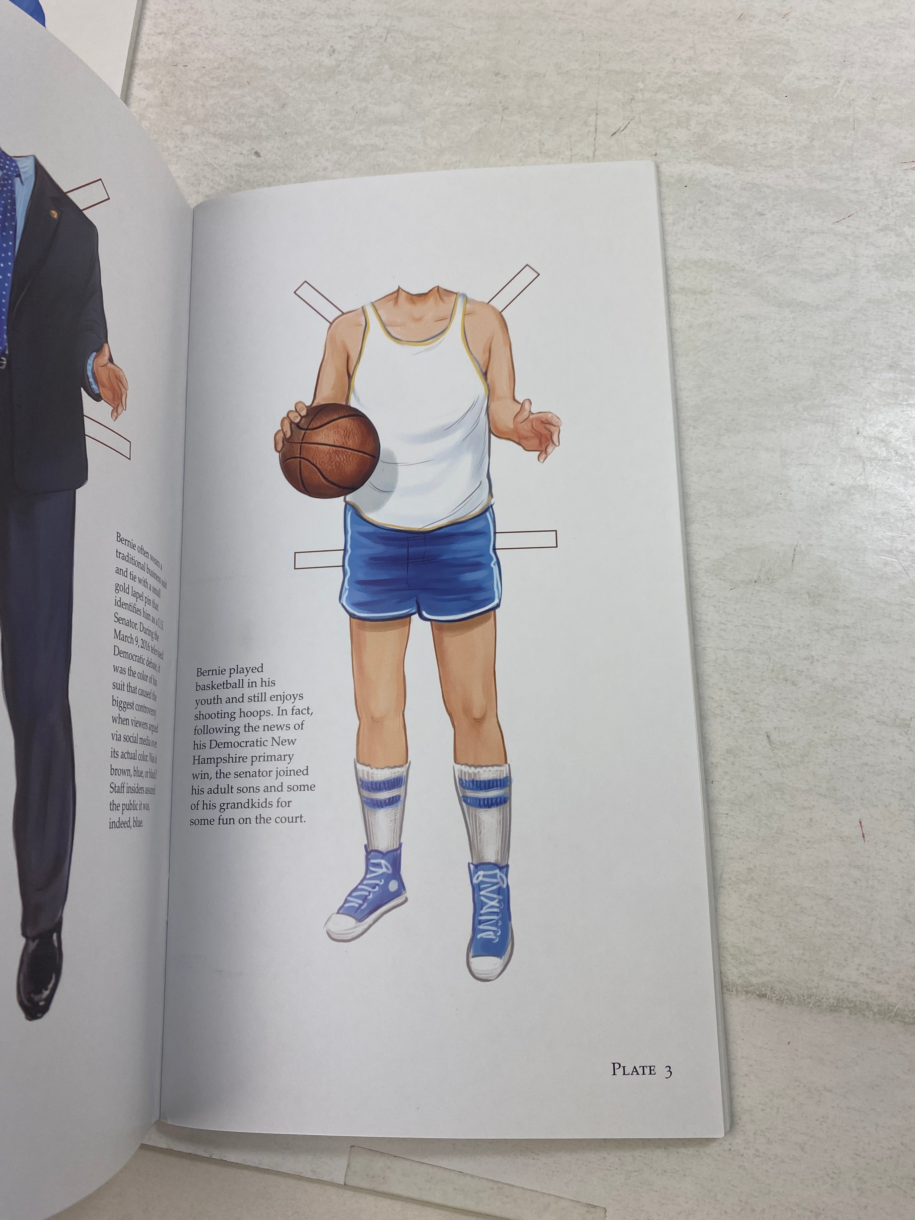 Lot of 3 Trump Clinton Sanders Paper Doll Books Election 2016
