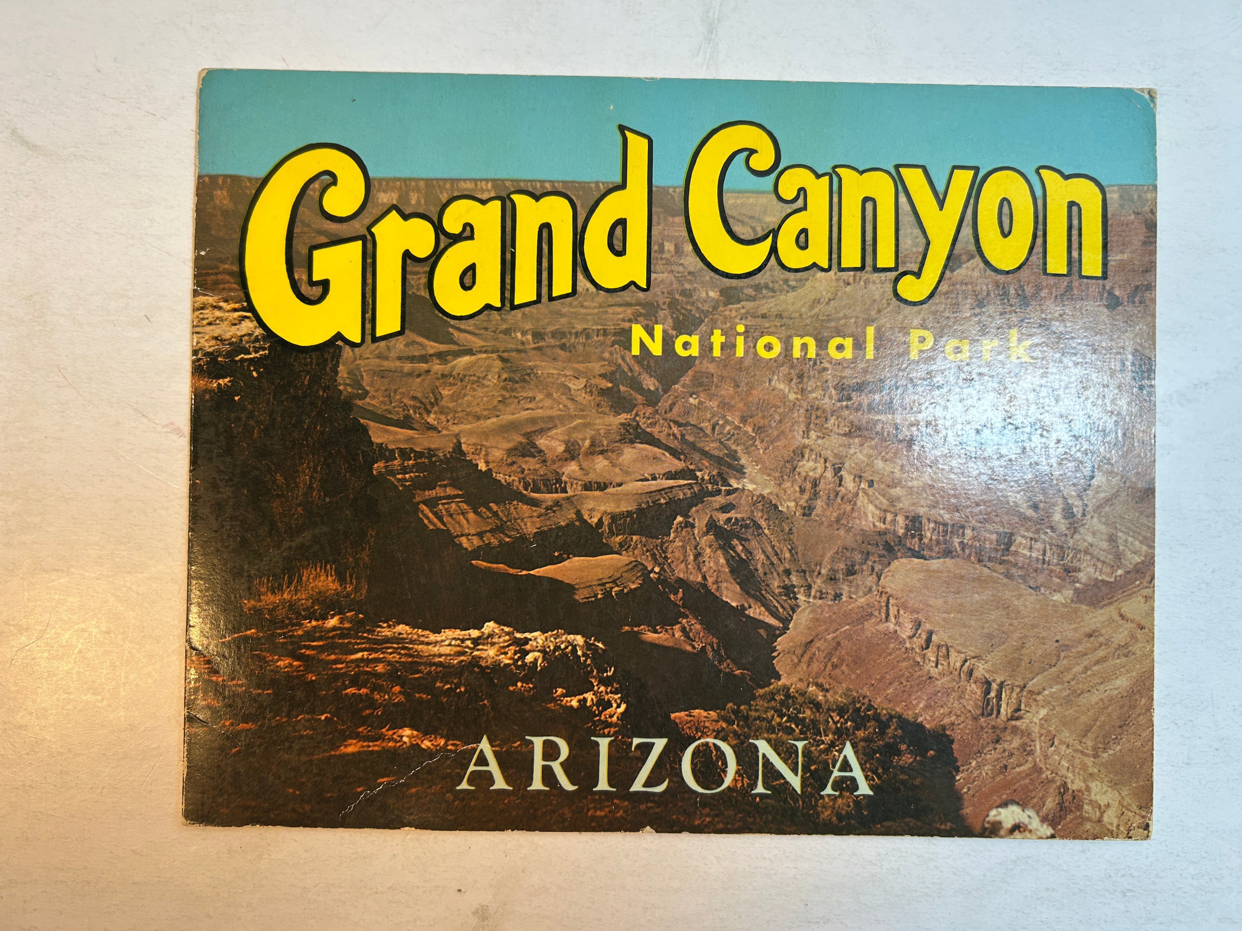 Lot of 3 Vint National Park Souvenir Books Grand Canyon/Rocky Mtn/Pike's Peak SC