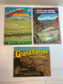 Lot of 3 Vint National Park Souvenir Books Grand Canyon/Rocky Mtn/Pike's Peak SC
