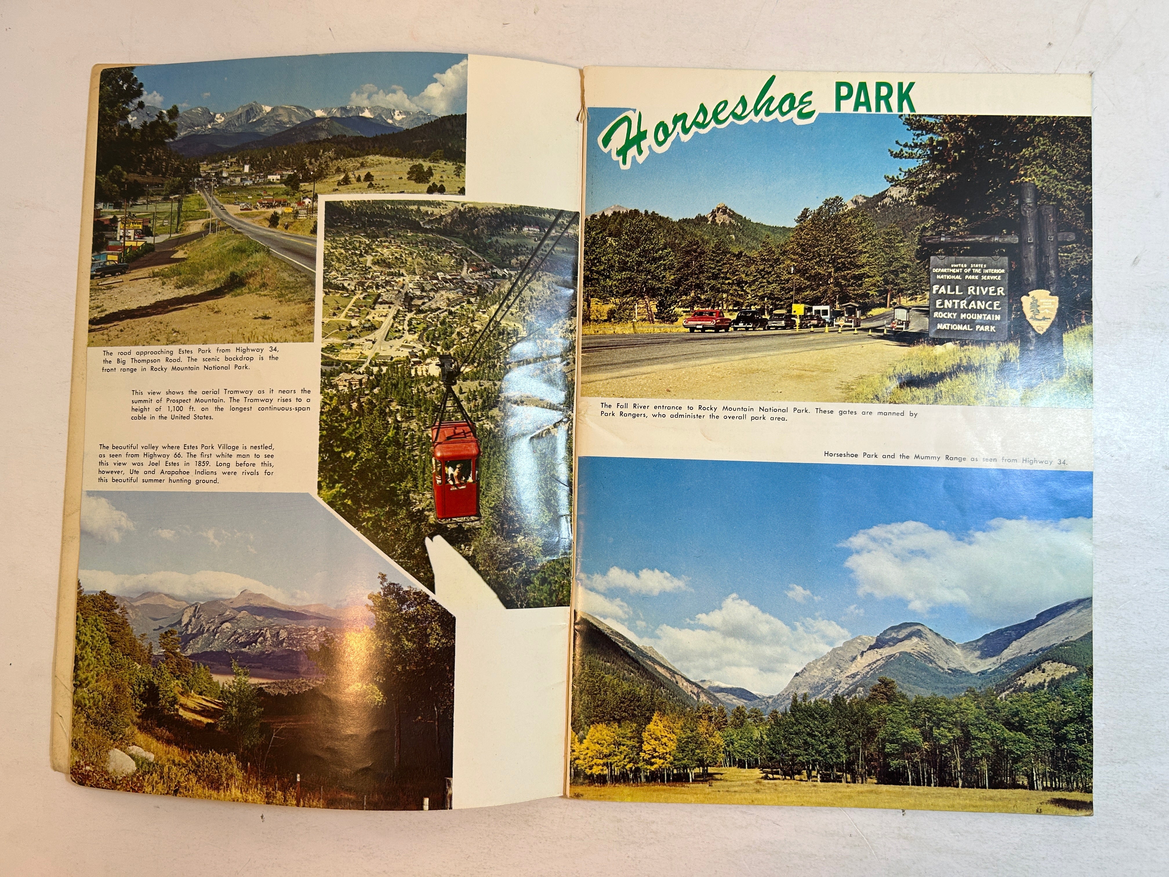 Lot of 3 Vint National Park Souvenir Books Grand Canyon/Rocky Mtn/Pike's Peak SC