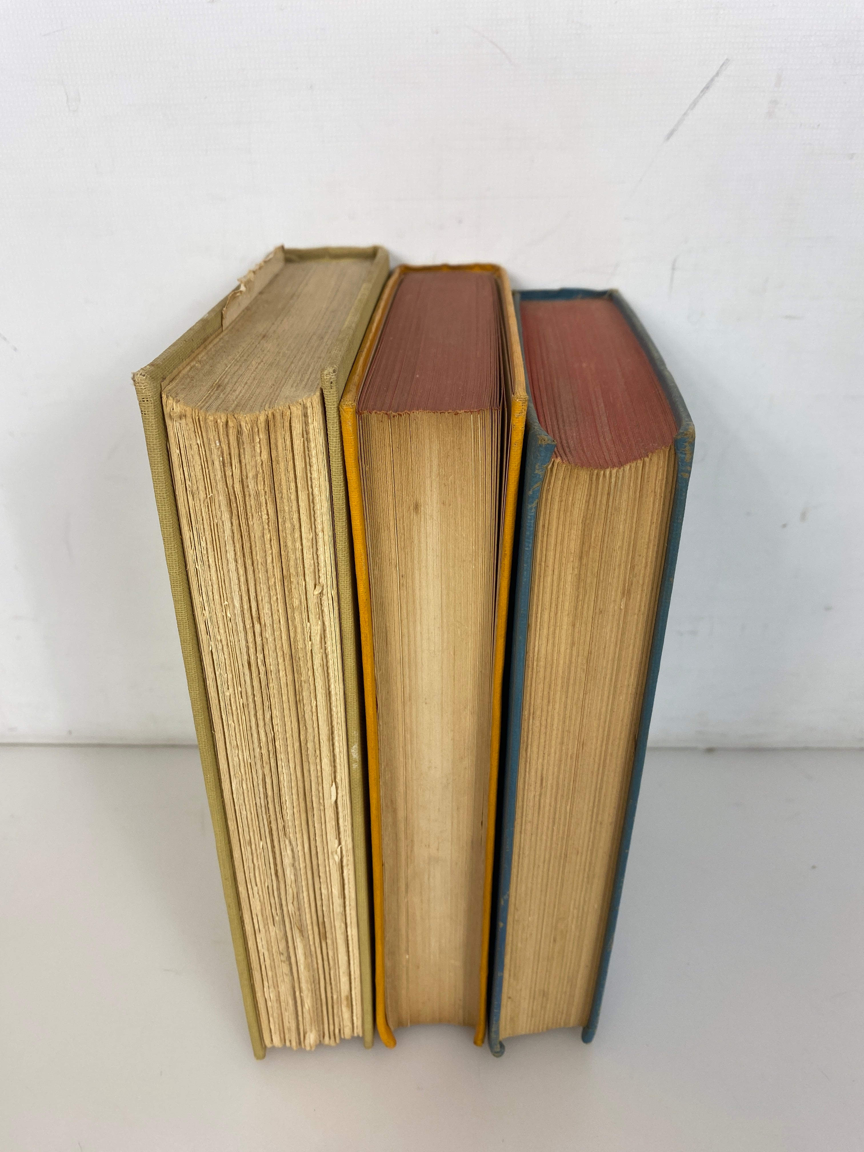 Lot of 3 Vintage Fiction: Glenna/Dicket/Family Circle 1929-1948 HC
