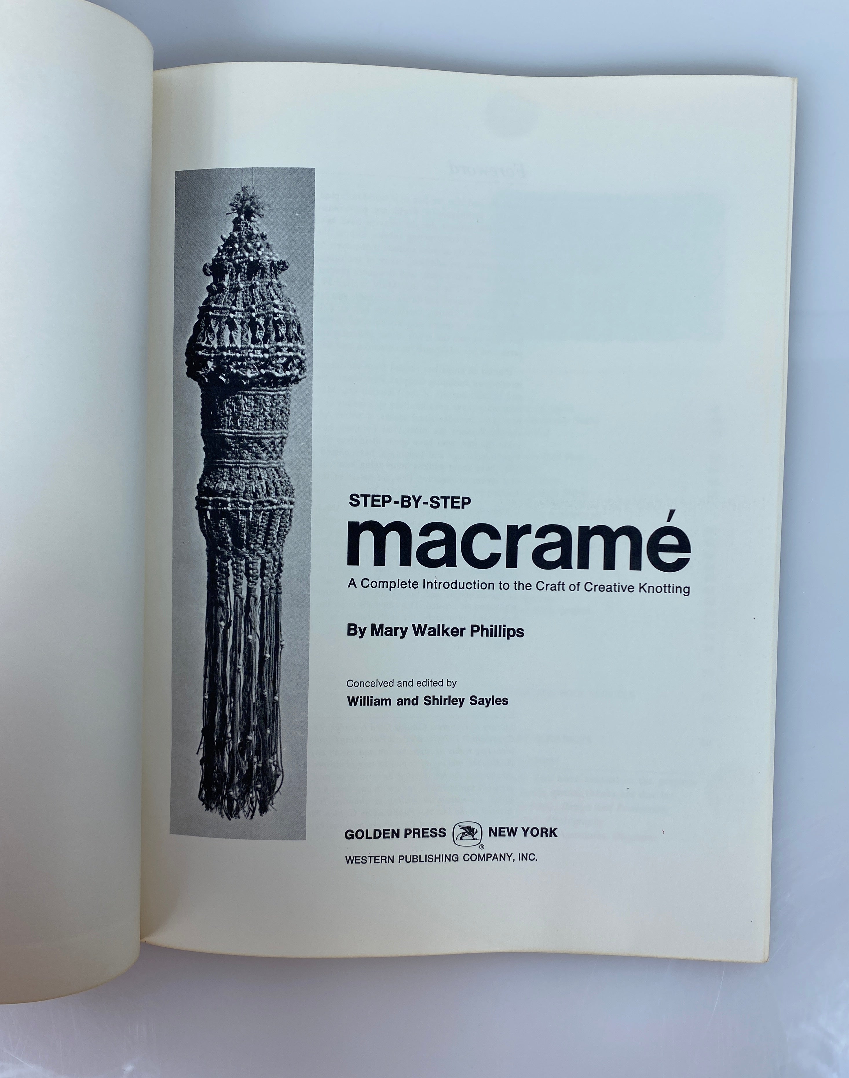 Lot of 3 Vintage Macrame Books by Harvey/Phillips/Ackerman 1967-1971