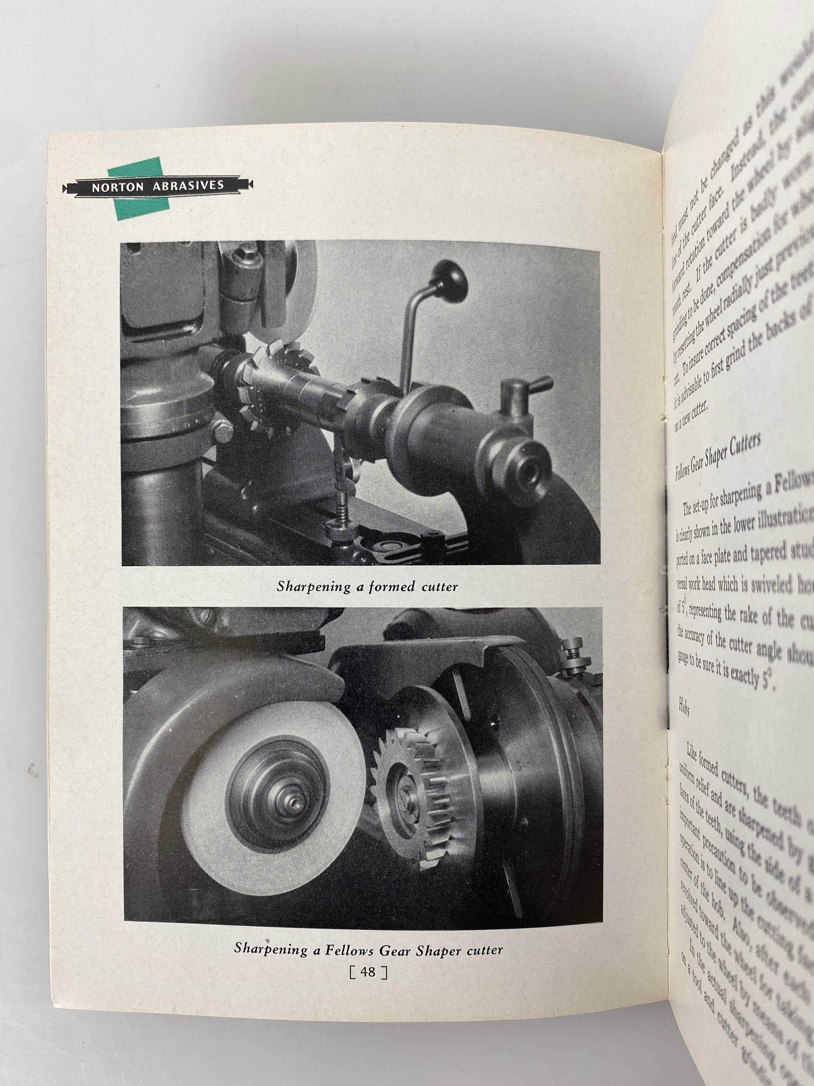 Lot of 3 Vintage Norton Abrasives Handbooks 1938-1961 SC