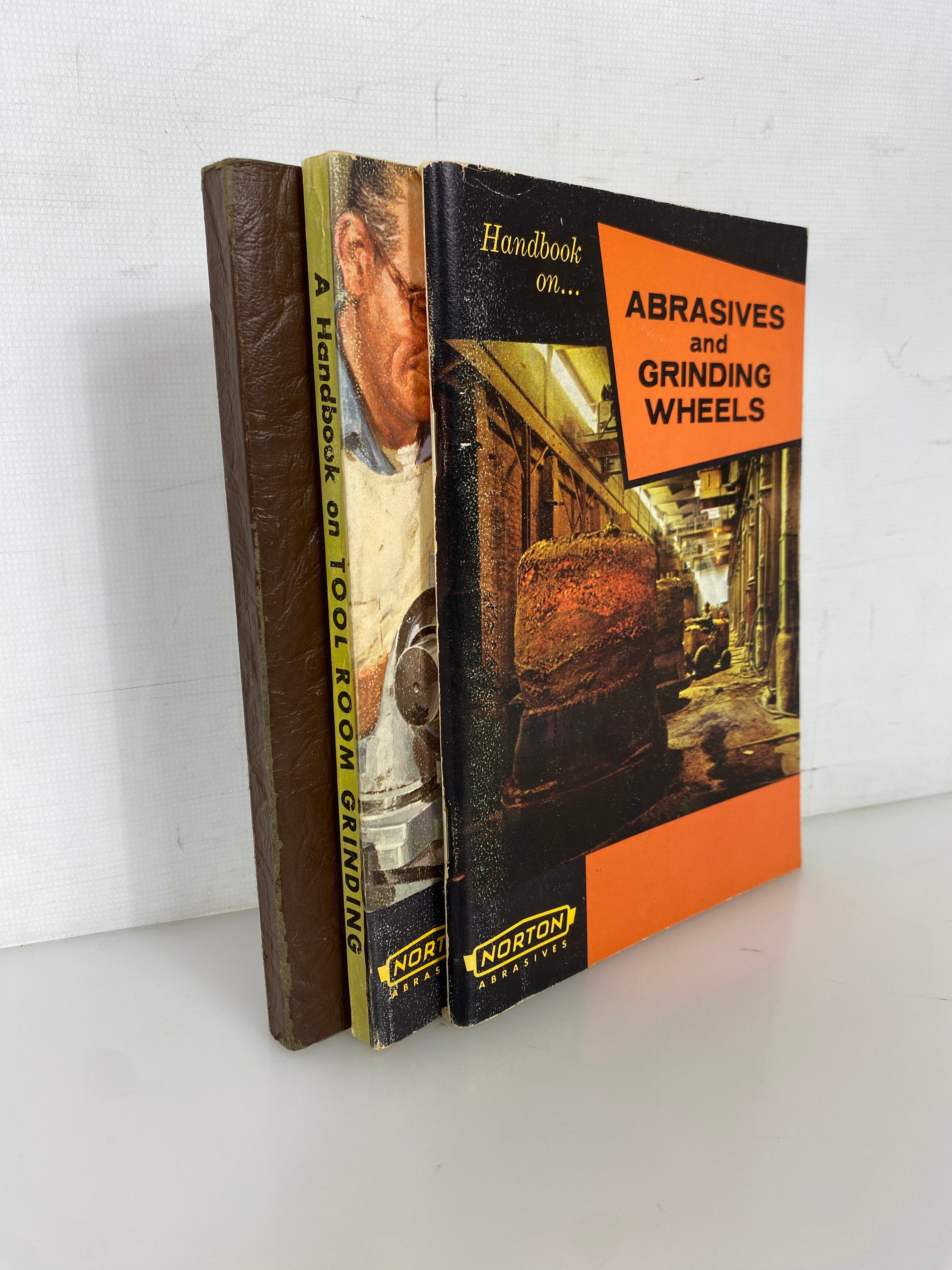 Lot of 3 Vintage Norton Abrasives Handbooks 1938-1961 SC