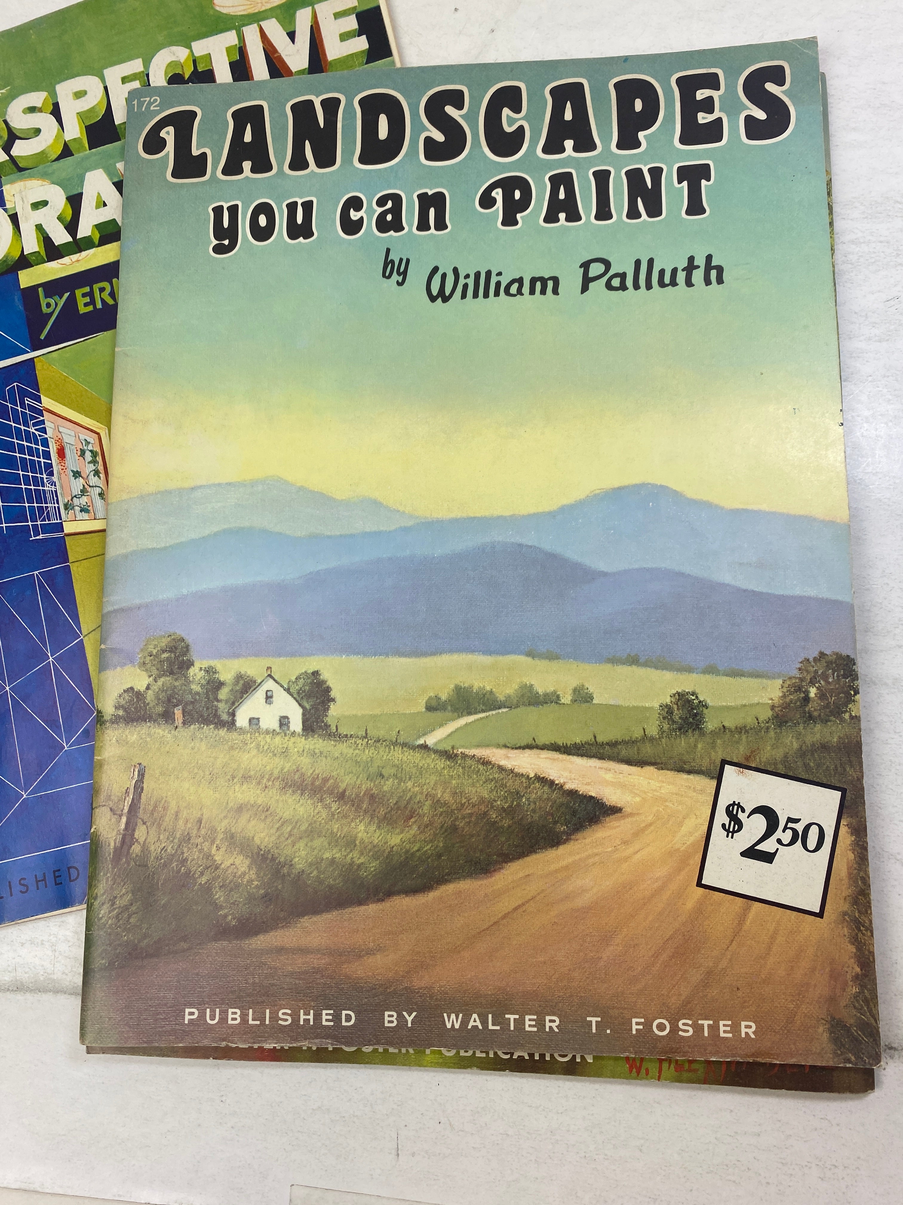 Lot of 3 Vintage Painting Instructional Books
