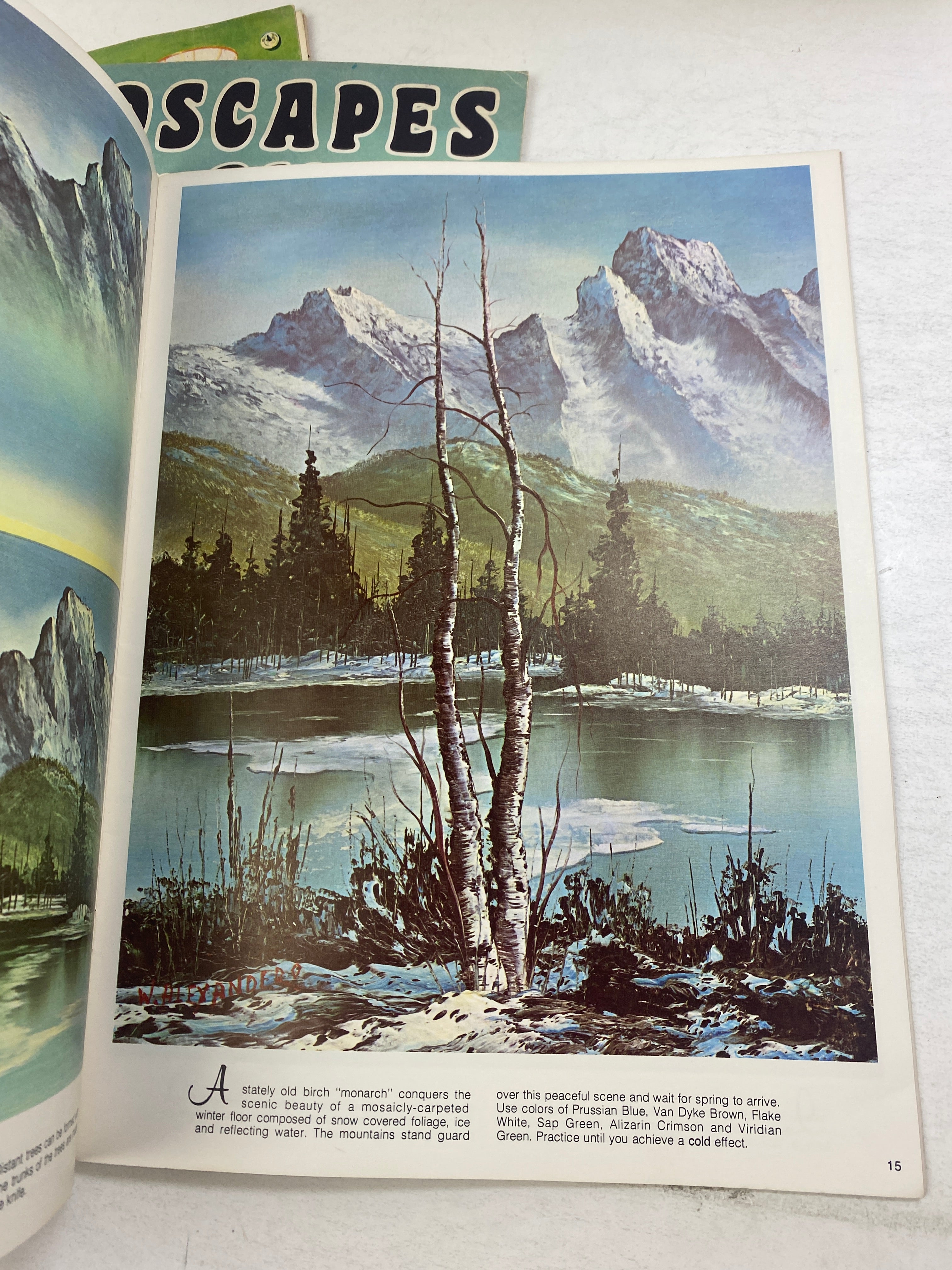 Lot of 3 Vintage Painting Instructional Books
