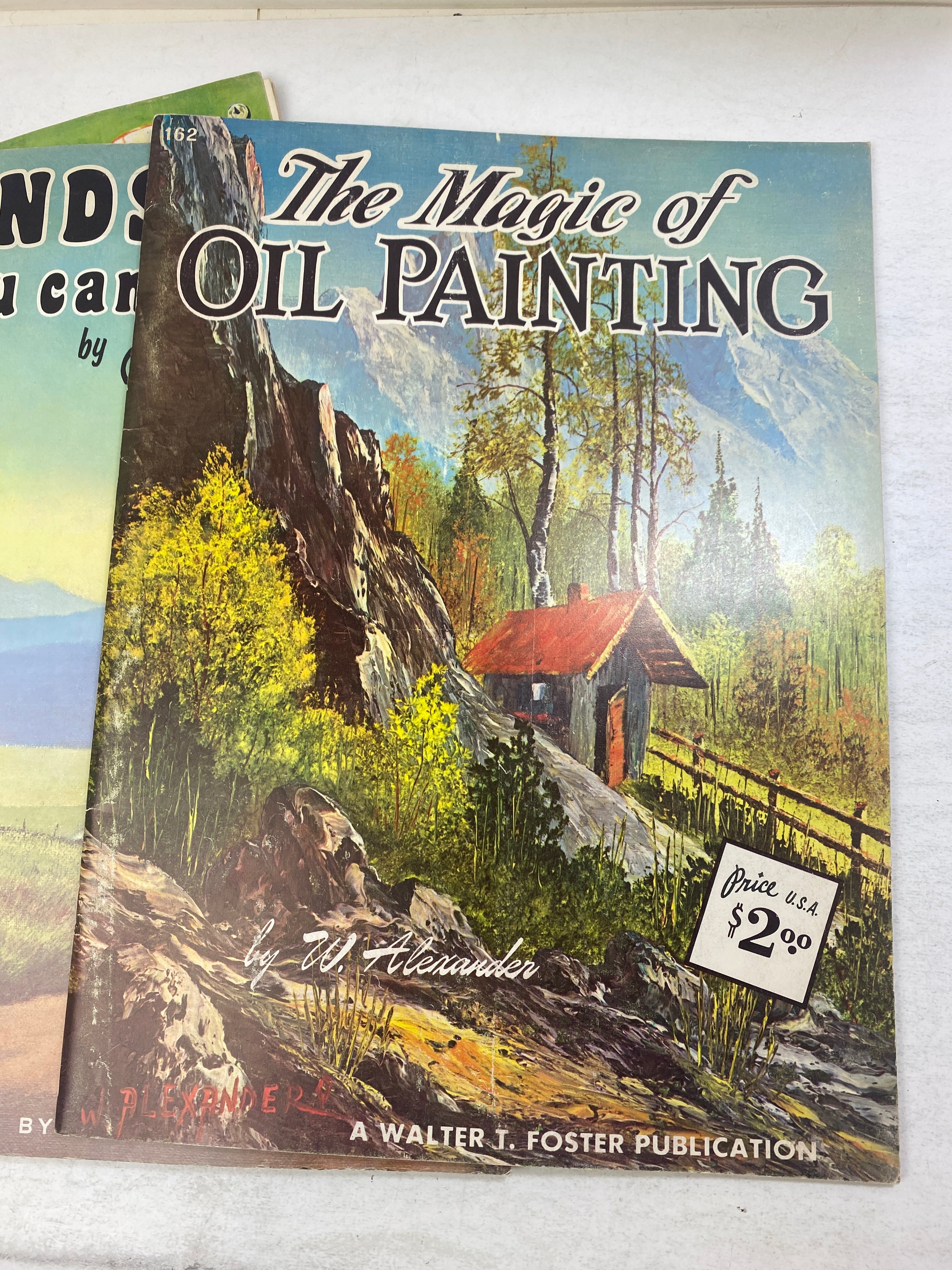 Lot of 3 Vintage Painting Instructional Books