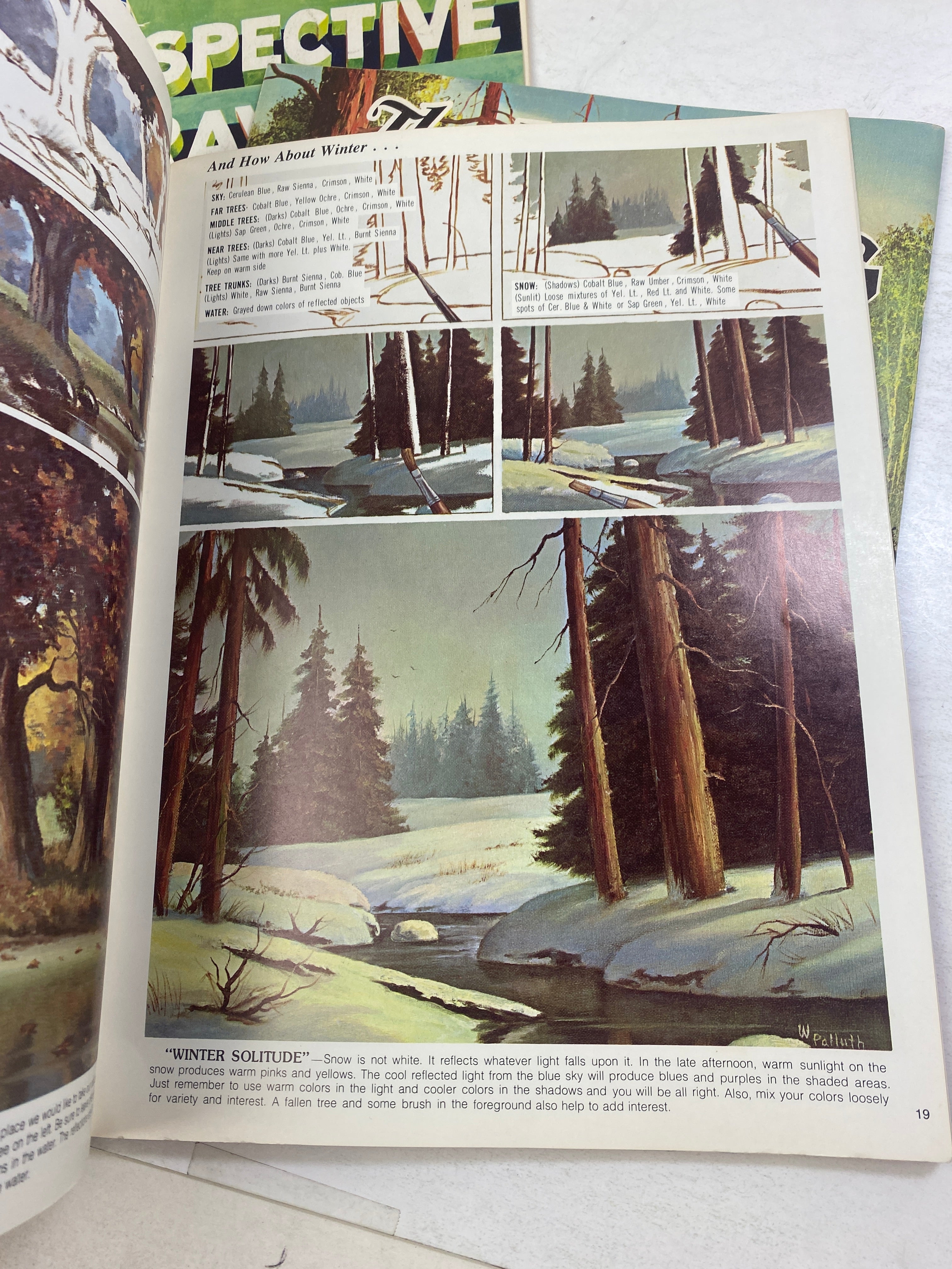 Lot of 3 Vintage Painting Instructional Books