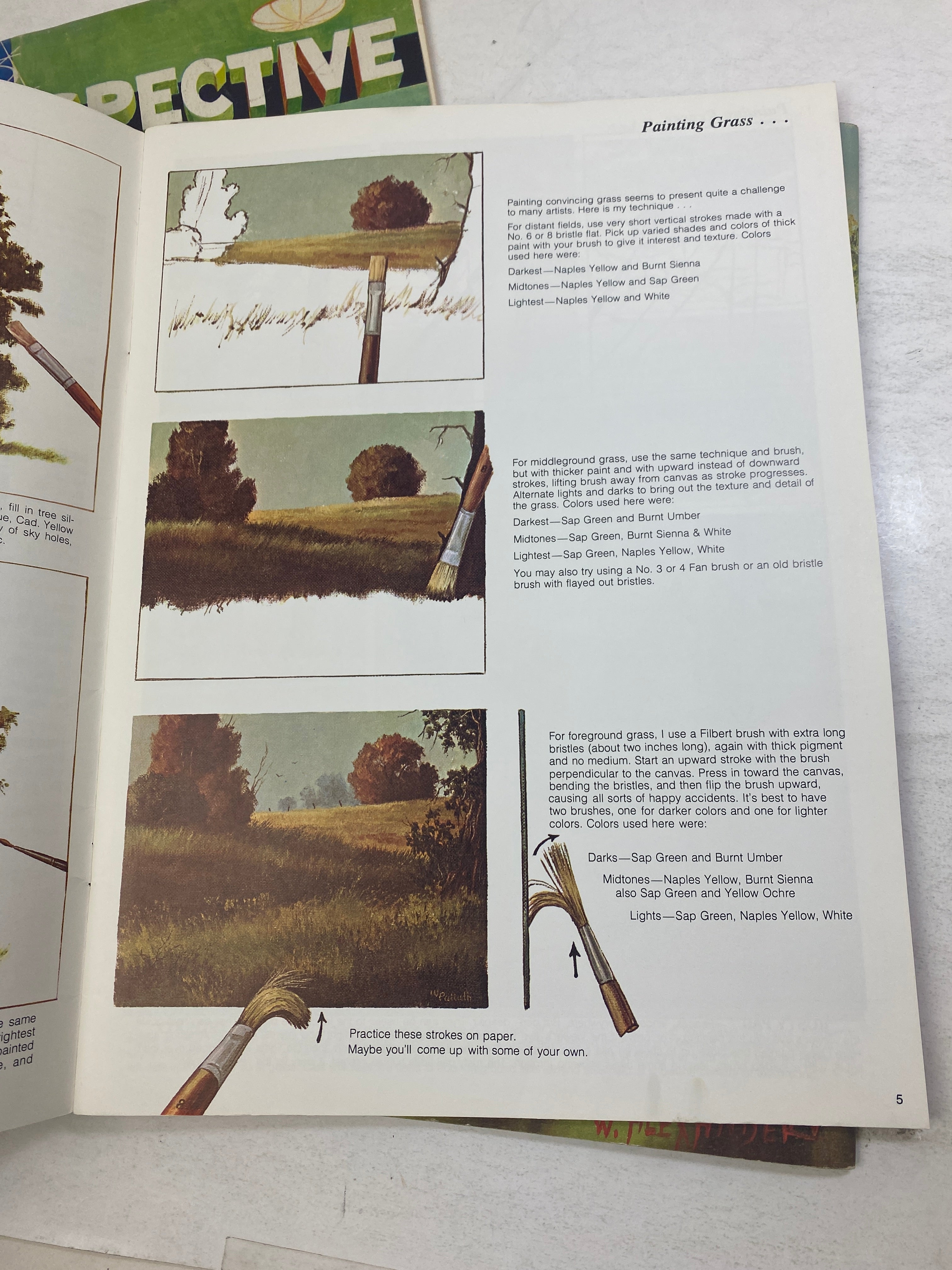 Lot of 3 Vintage Painting Instructional Books