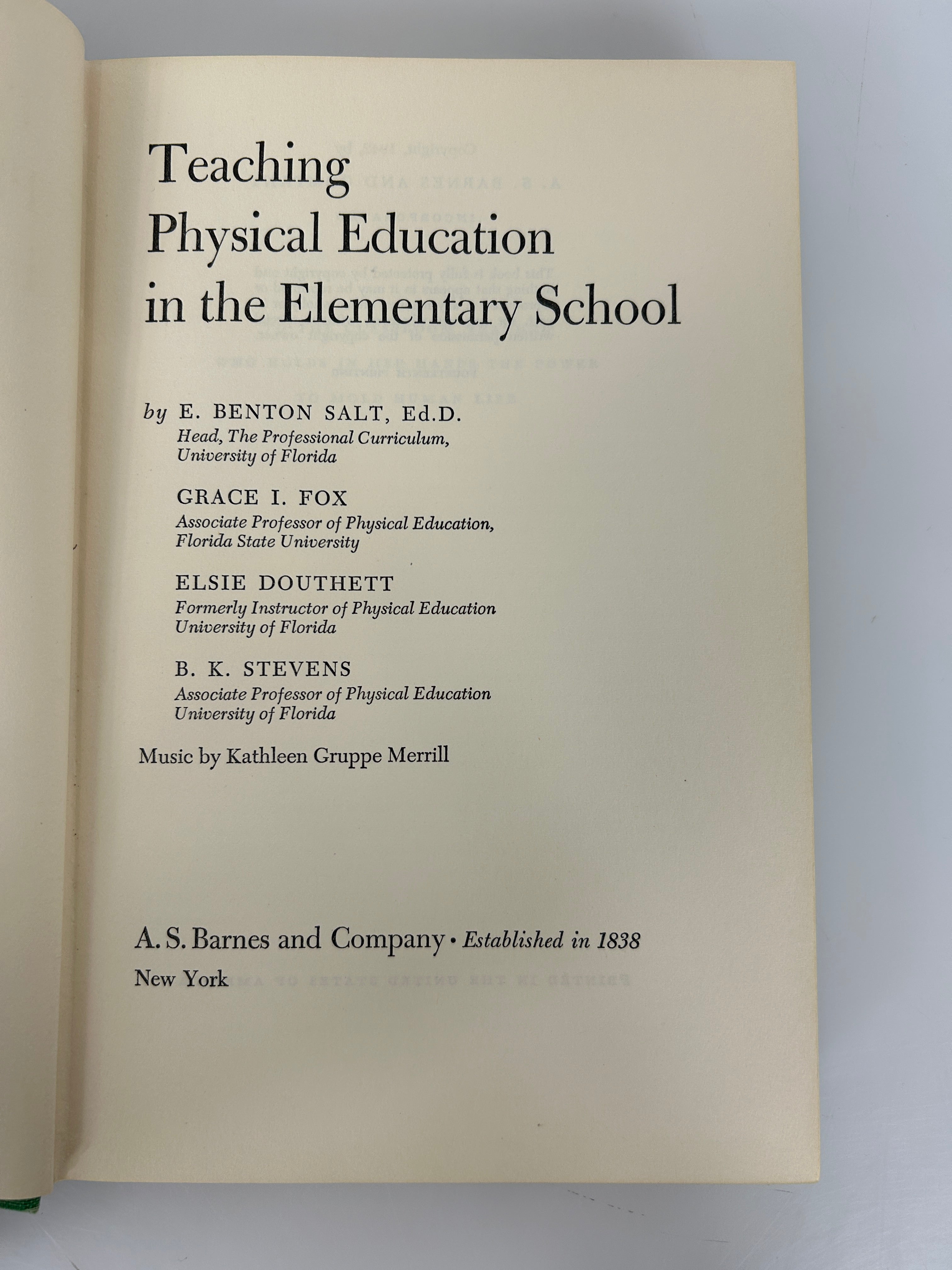 Lot of 3 Vintage Physical Education Textbooks 1942-54 HC