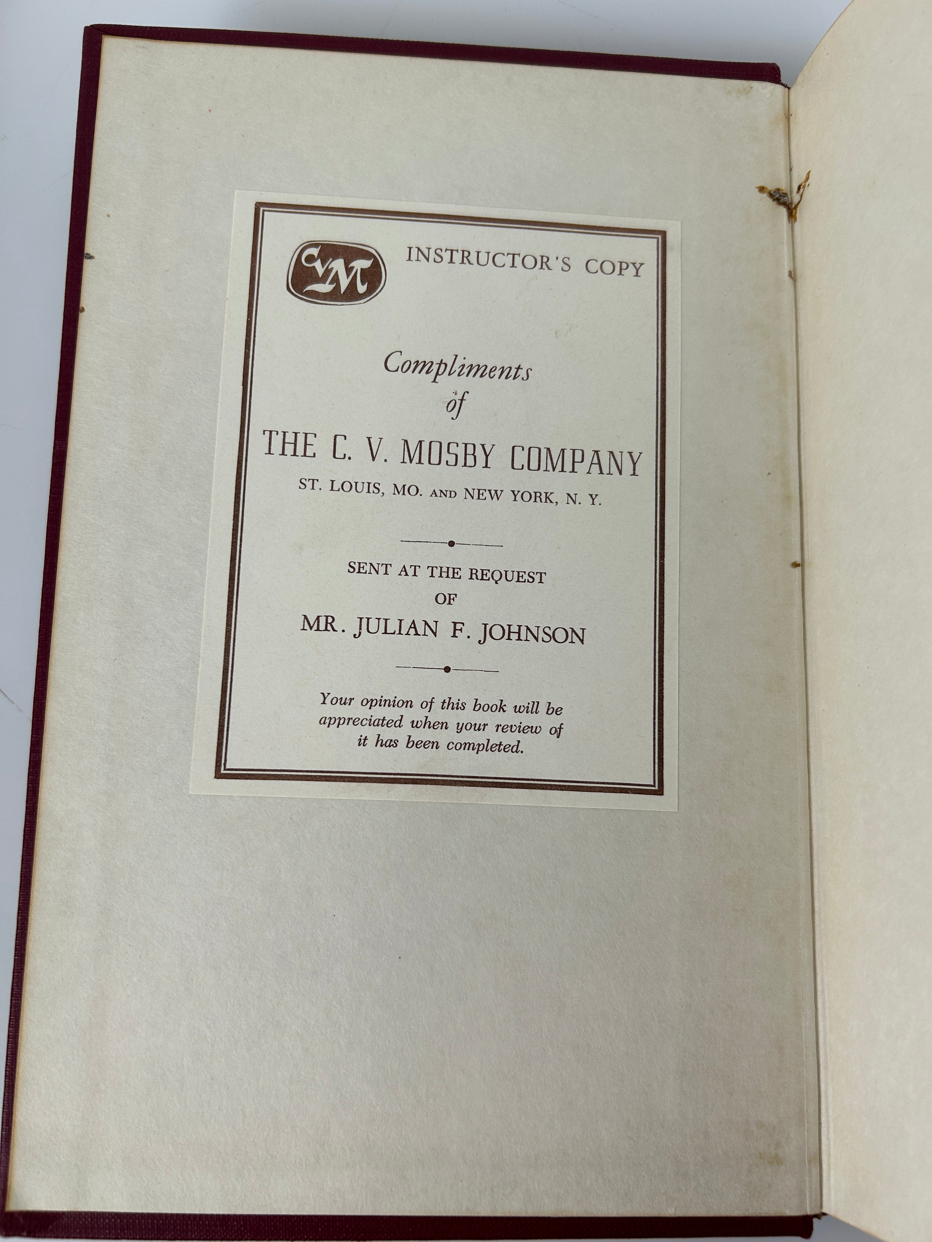 Lot of 3 Vintage Physical Education Textbooks 1942-54 HC