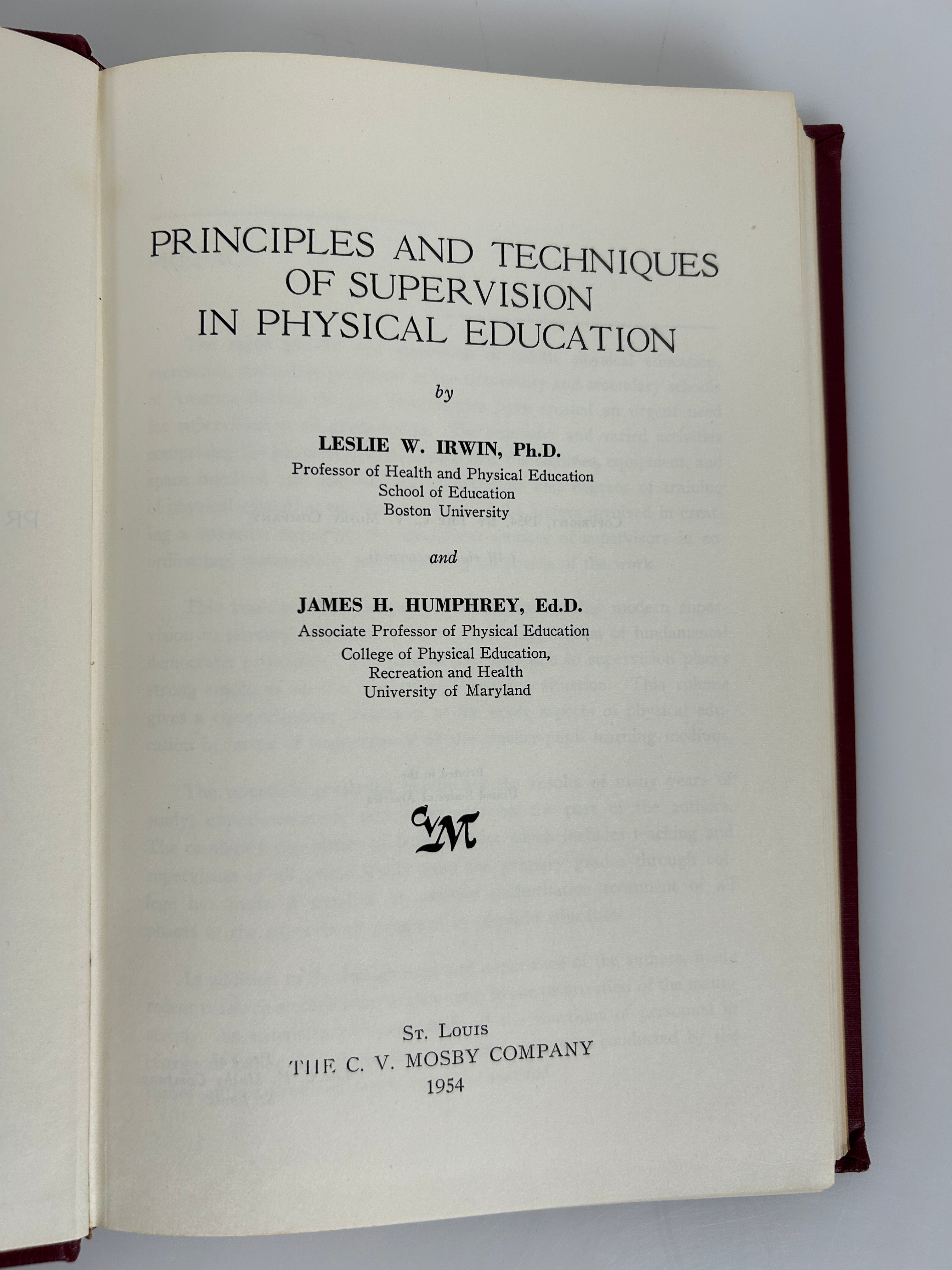 Lot of 3 Vintage Physical Education Textbooks 1942-54 HC