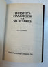 Lot of 3 Webster's Reference Vol: Grammar, Thesaurus, and Secretary's Handbook HC