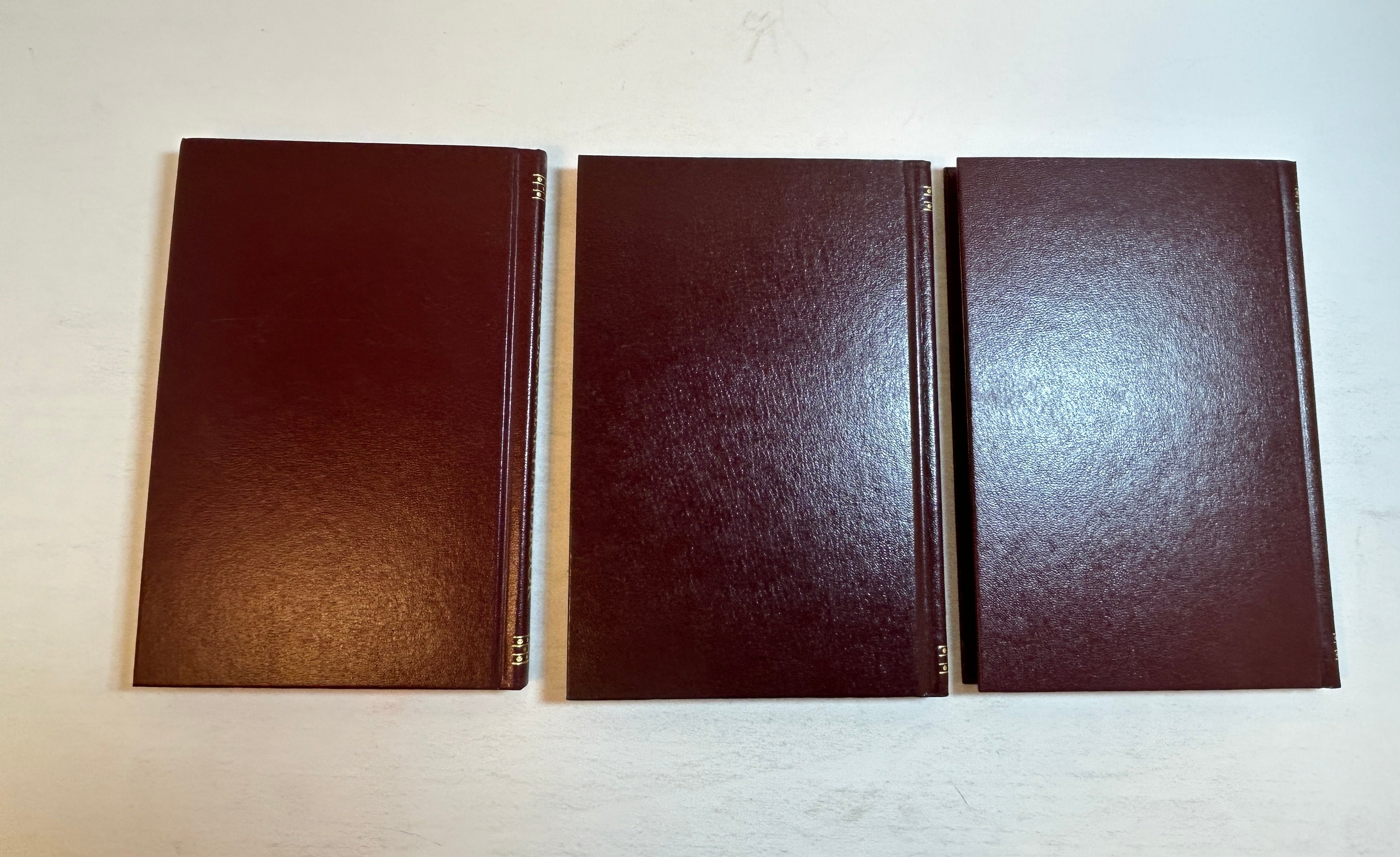 Lot of 3 Webster's Reference Vol: Grammar, Thesaurus, and Secretary's Handbook HC