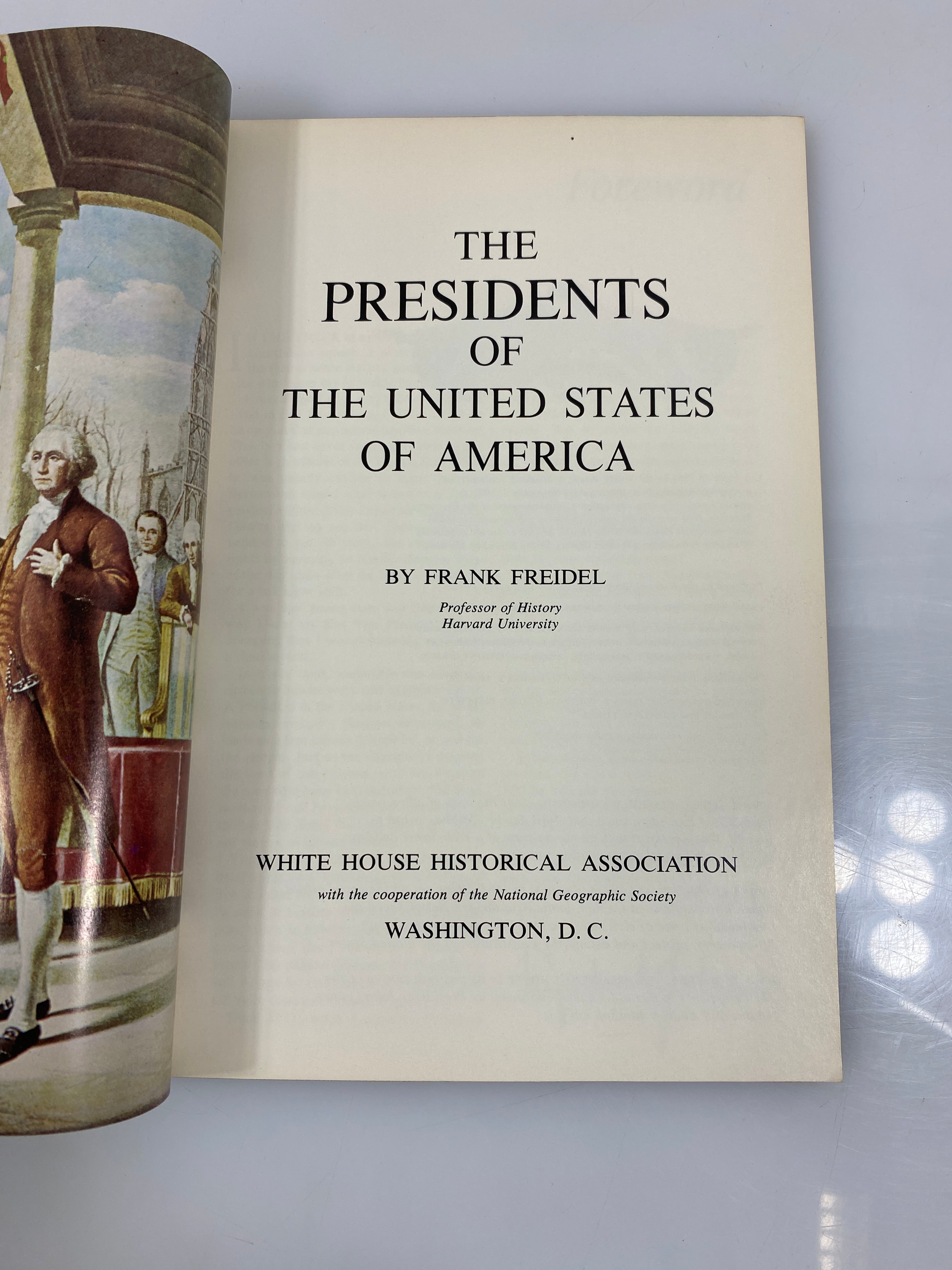 Lot of 3 White House Historical Association Books 1964-66 SC