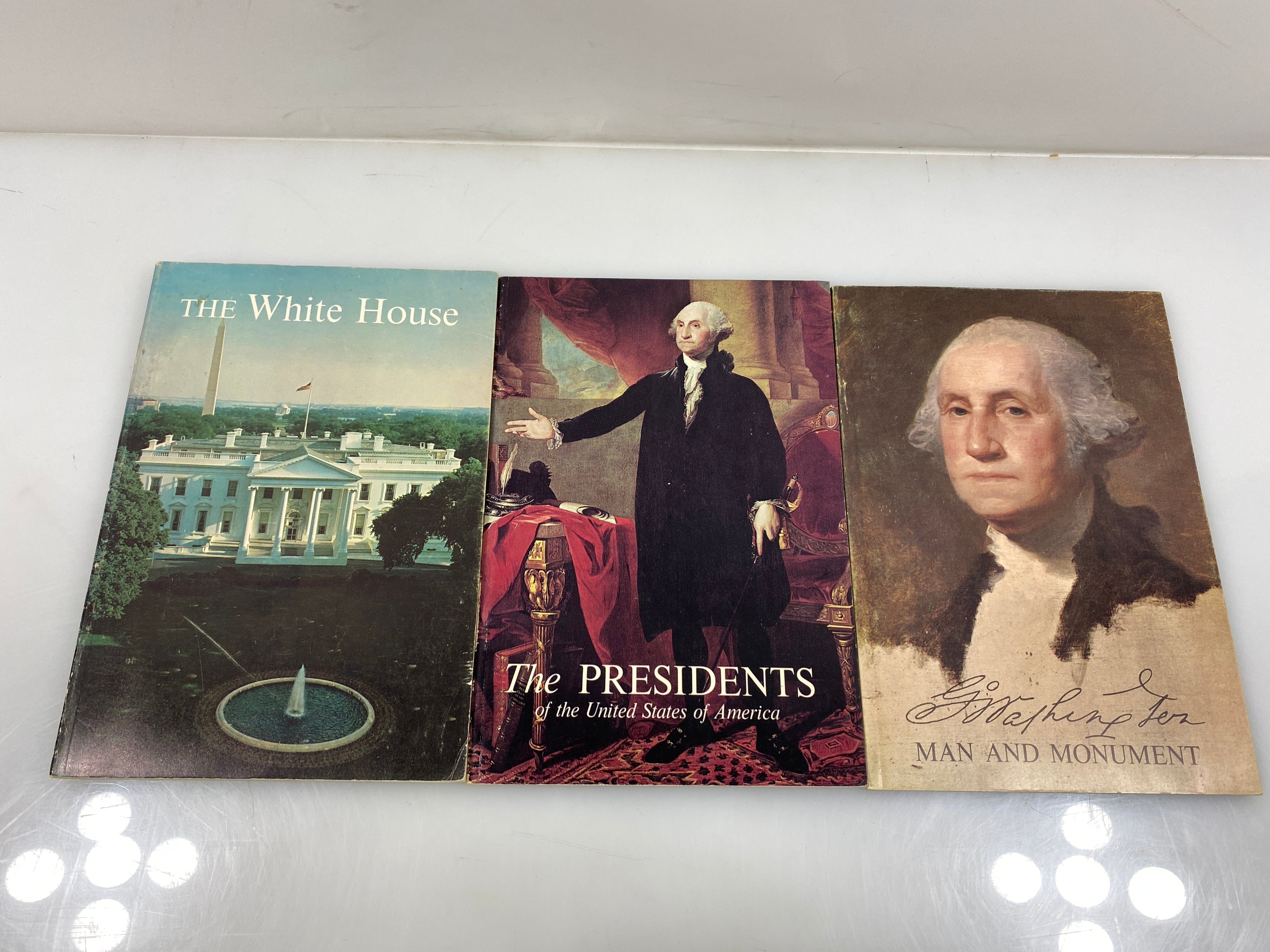 Lot of 3 White House Historical Association Books 1964-66 SC