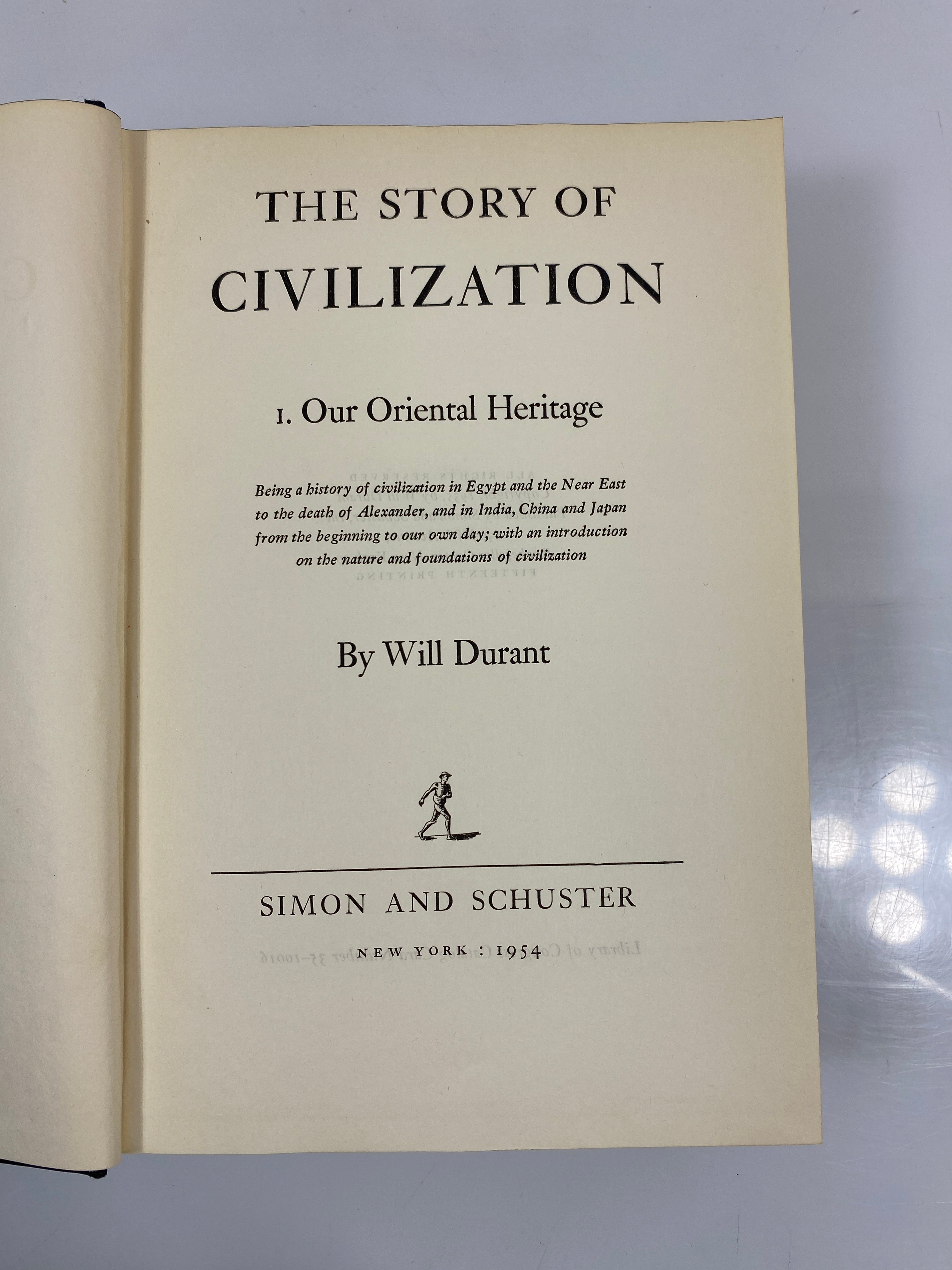 Lot of 3: Will Durant The Story of Civilization 1935-1953 HCDJ