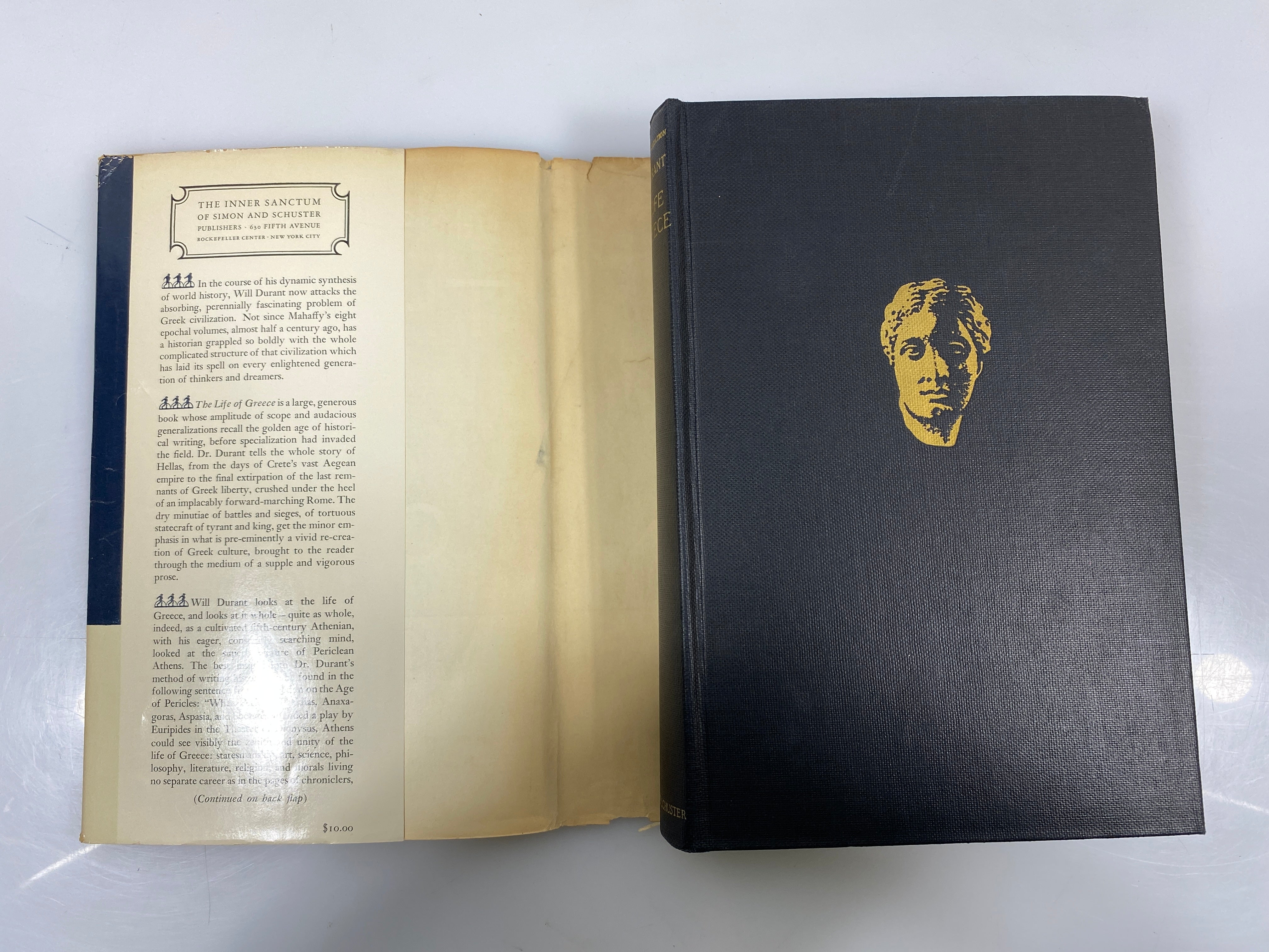 Lot of 3: Will Durant The Story of Civilization 1935-1953 HCDJ