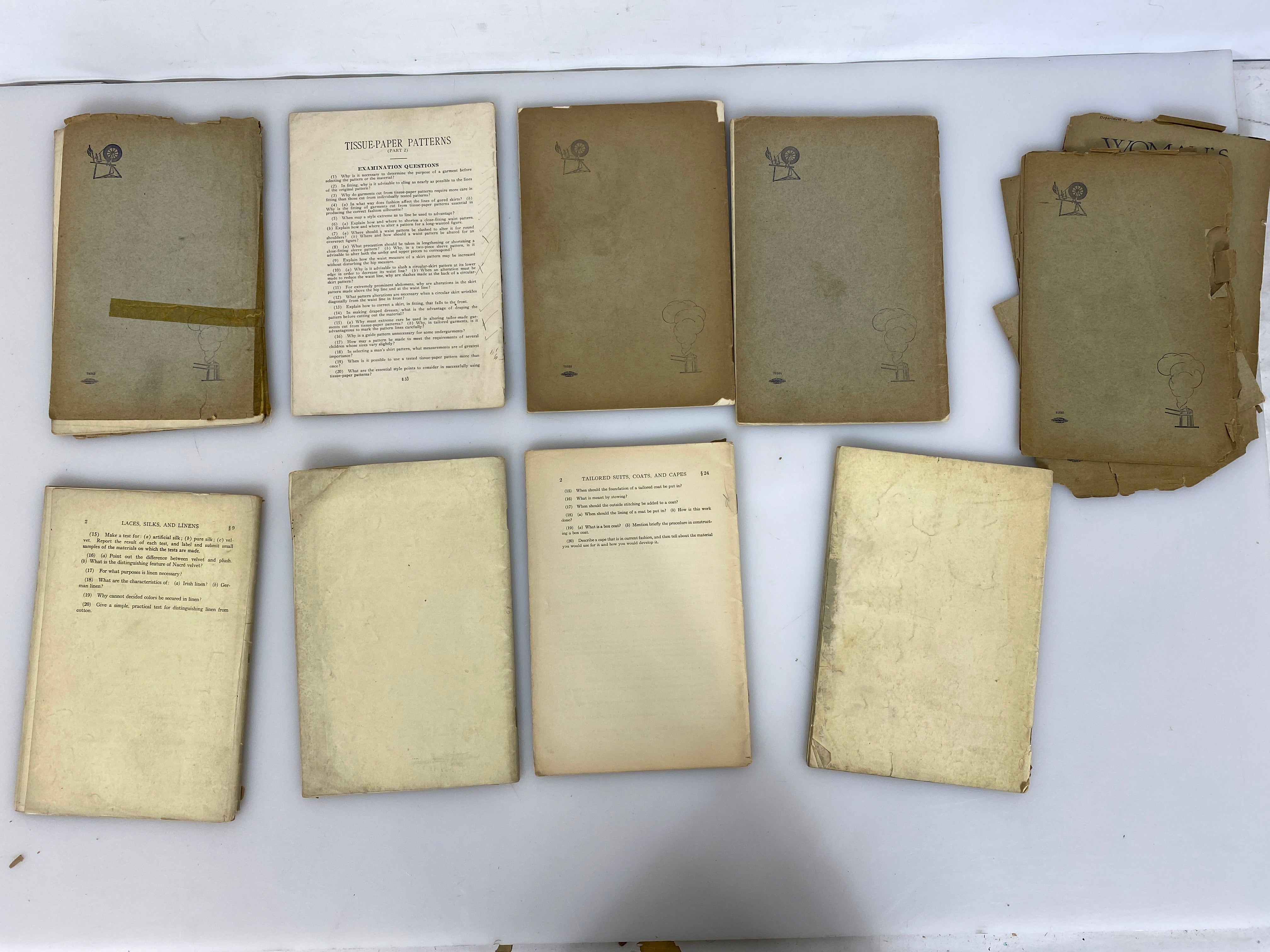 Lot of 30+ Woman's Domestic Institute Scranton PA Books 1920-1923
