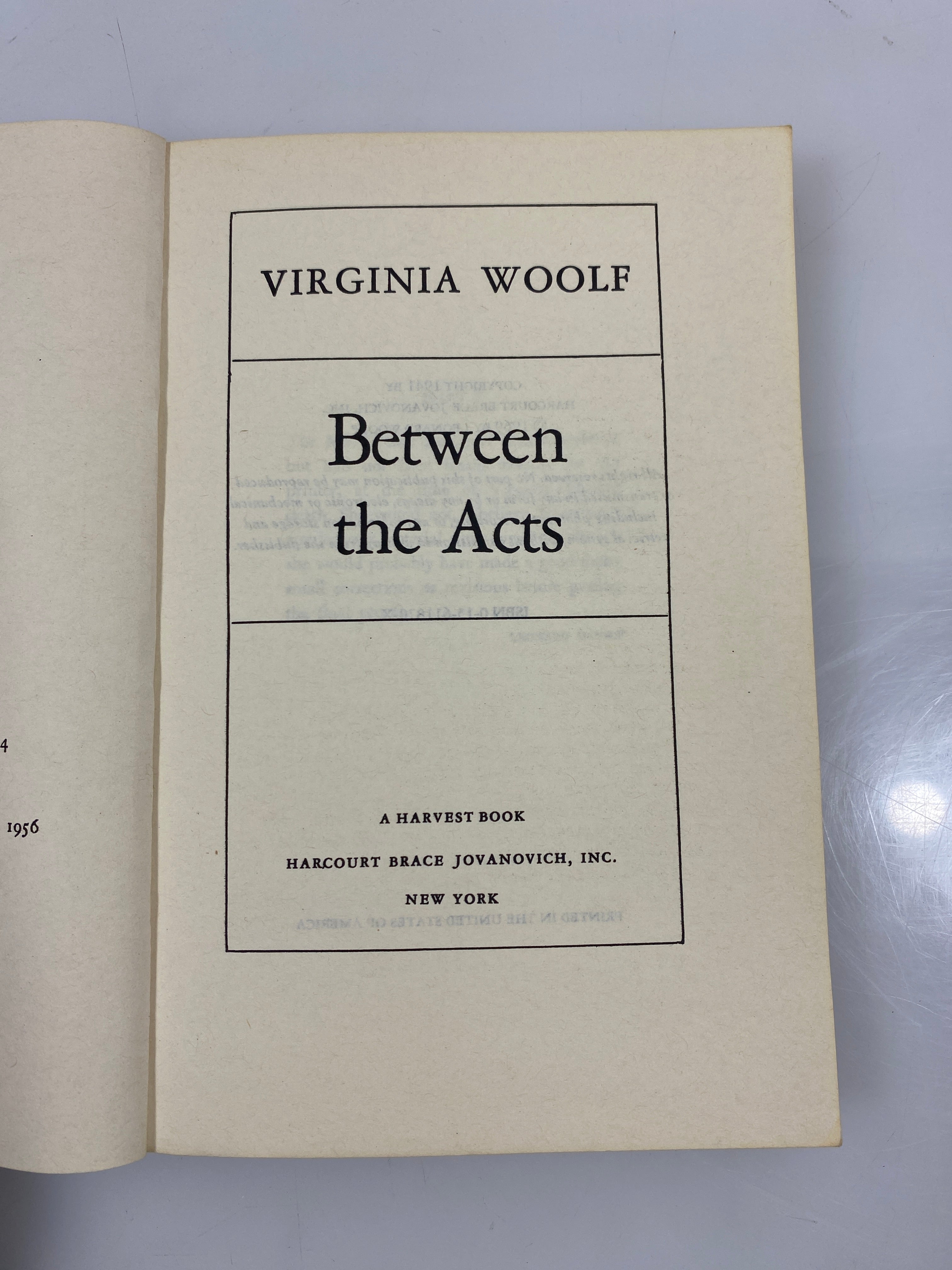 Lot of 4 1960's Virginia Woolf Paperbacks