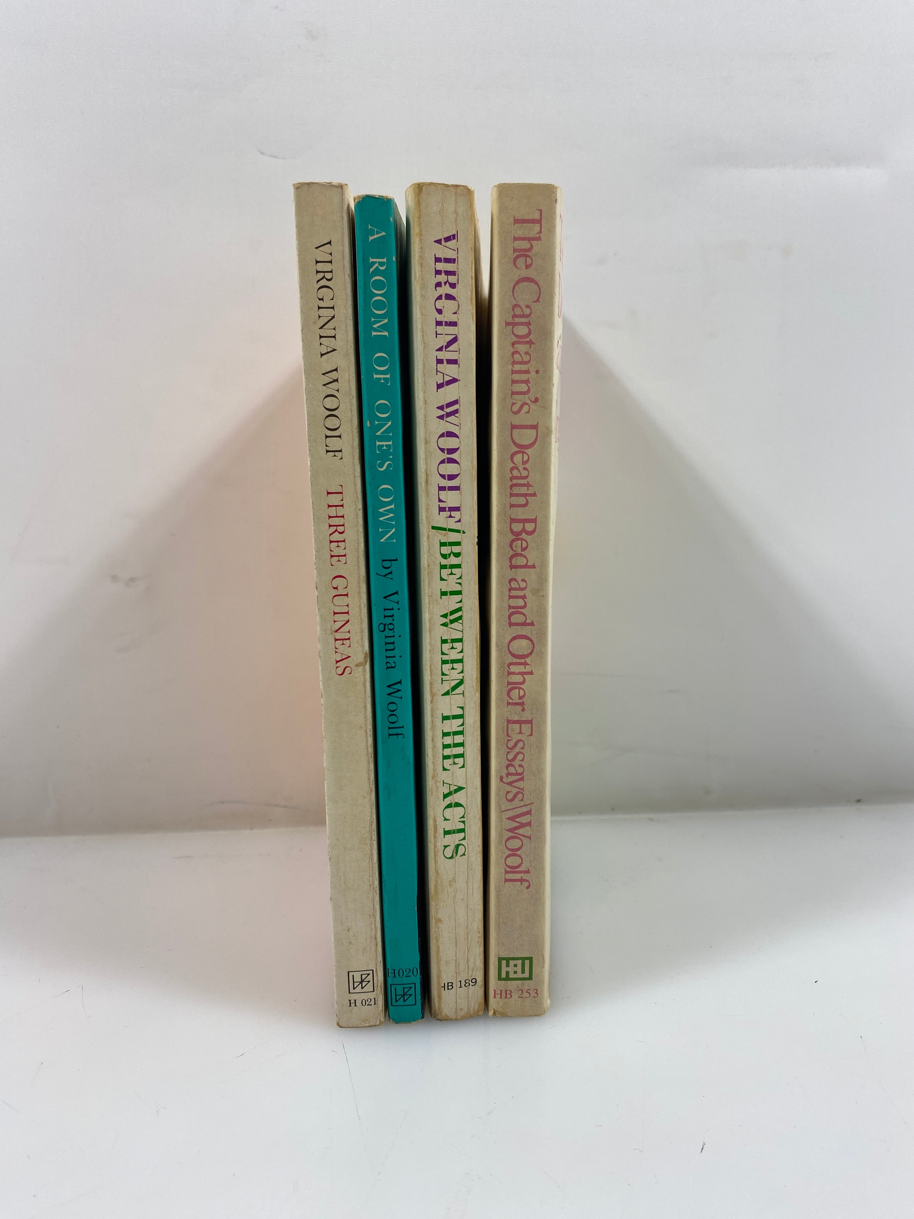 Lot of 4 1960's Virginia Woolf Paperbacks