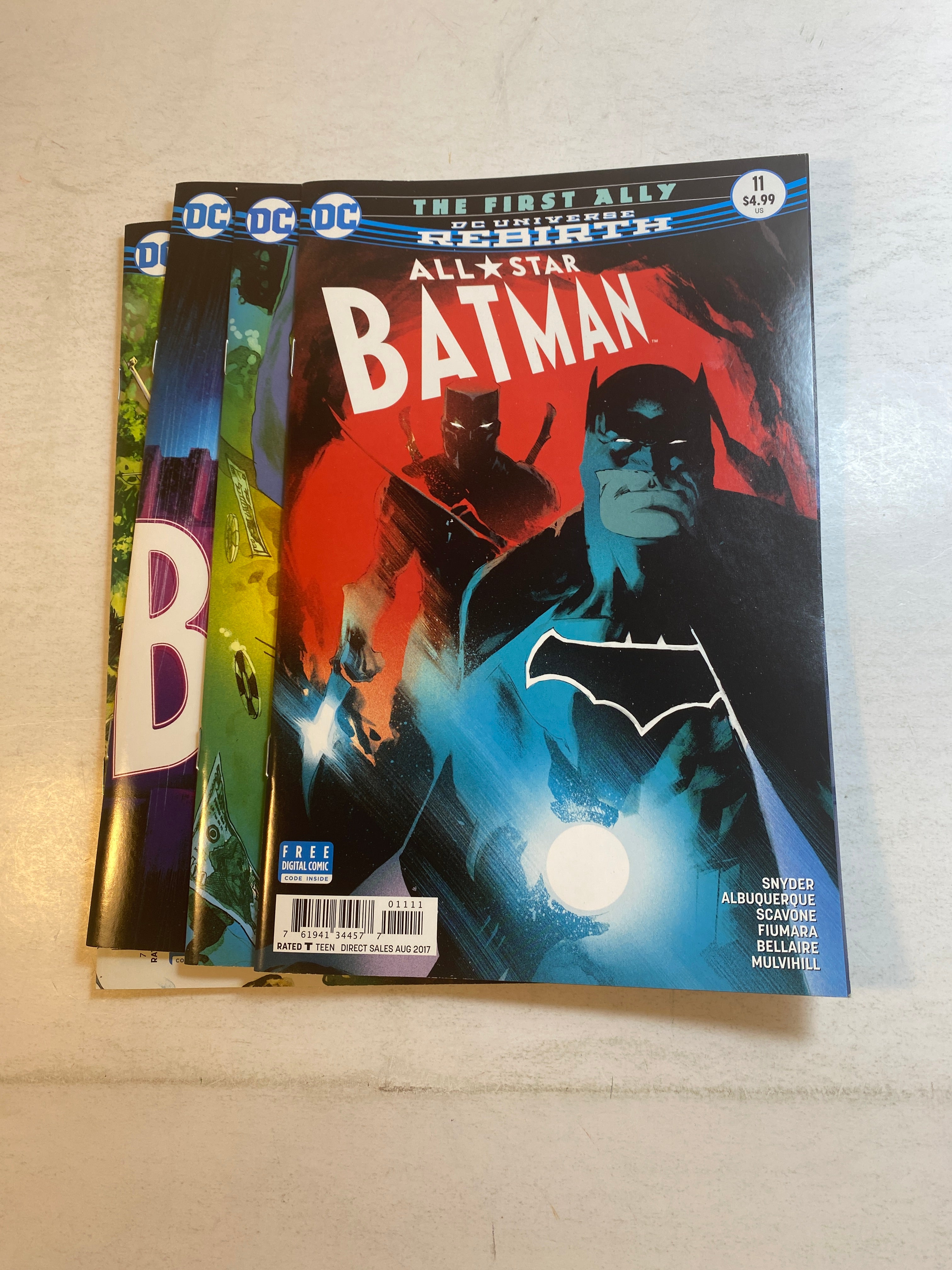 Lot of 4 All Star Batman DC 11-14 Comics 2017