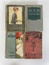 Lot of 4 Antique Fiction incl Keineth/Self-Raised/Merry Girls of England HC