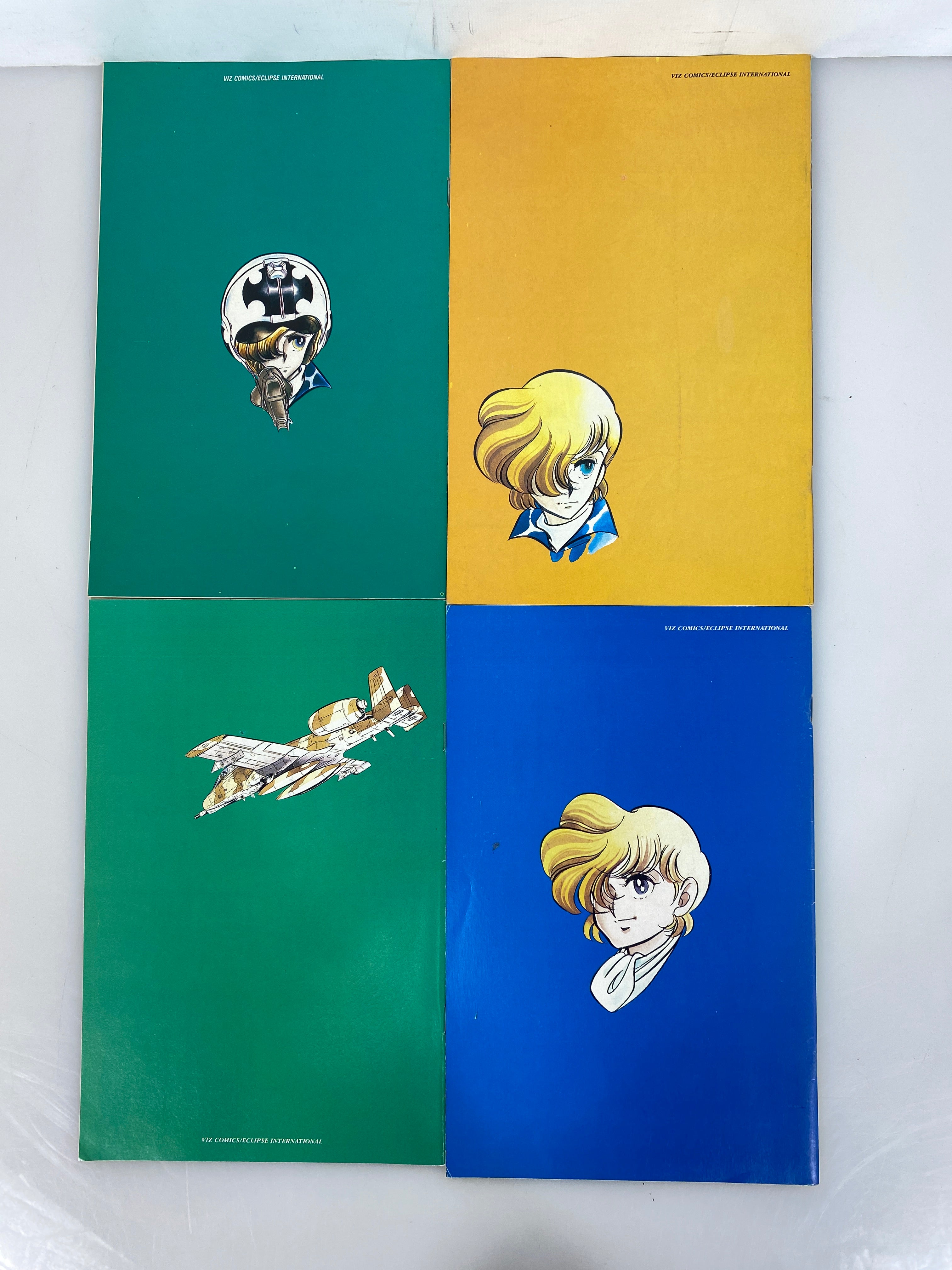 Lot of 4 Area 88 Eclipse Comics Kaoru Shintani Nos. 15-18 1987-1988